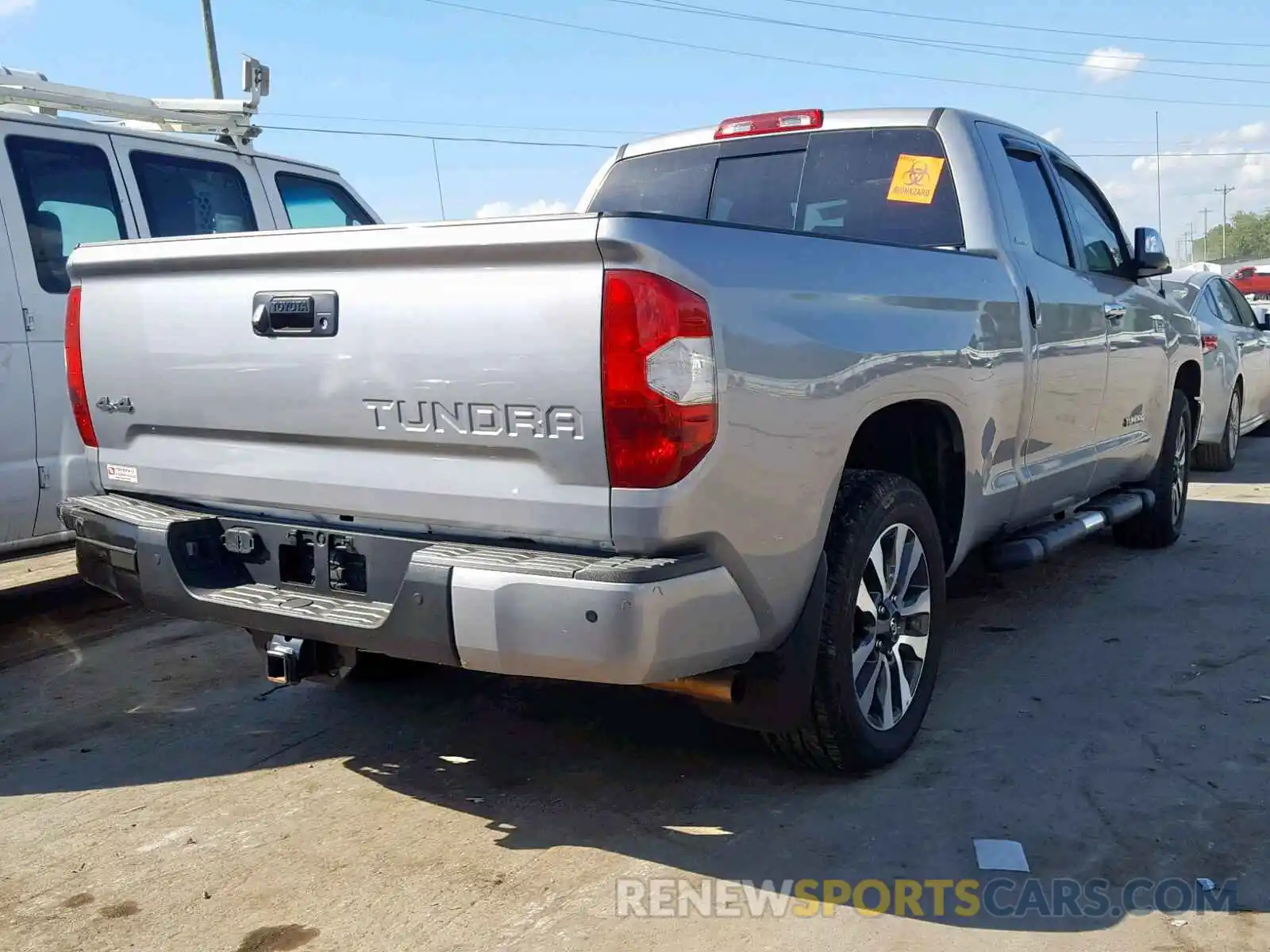 4 Photograph of a damaged car 5TFBY5F15KX828232 TOYOTA TUNDRA DOU 2019