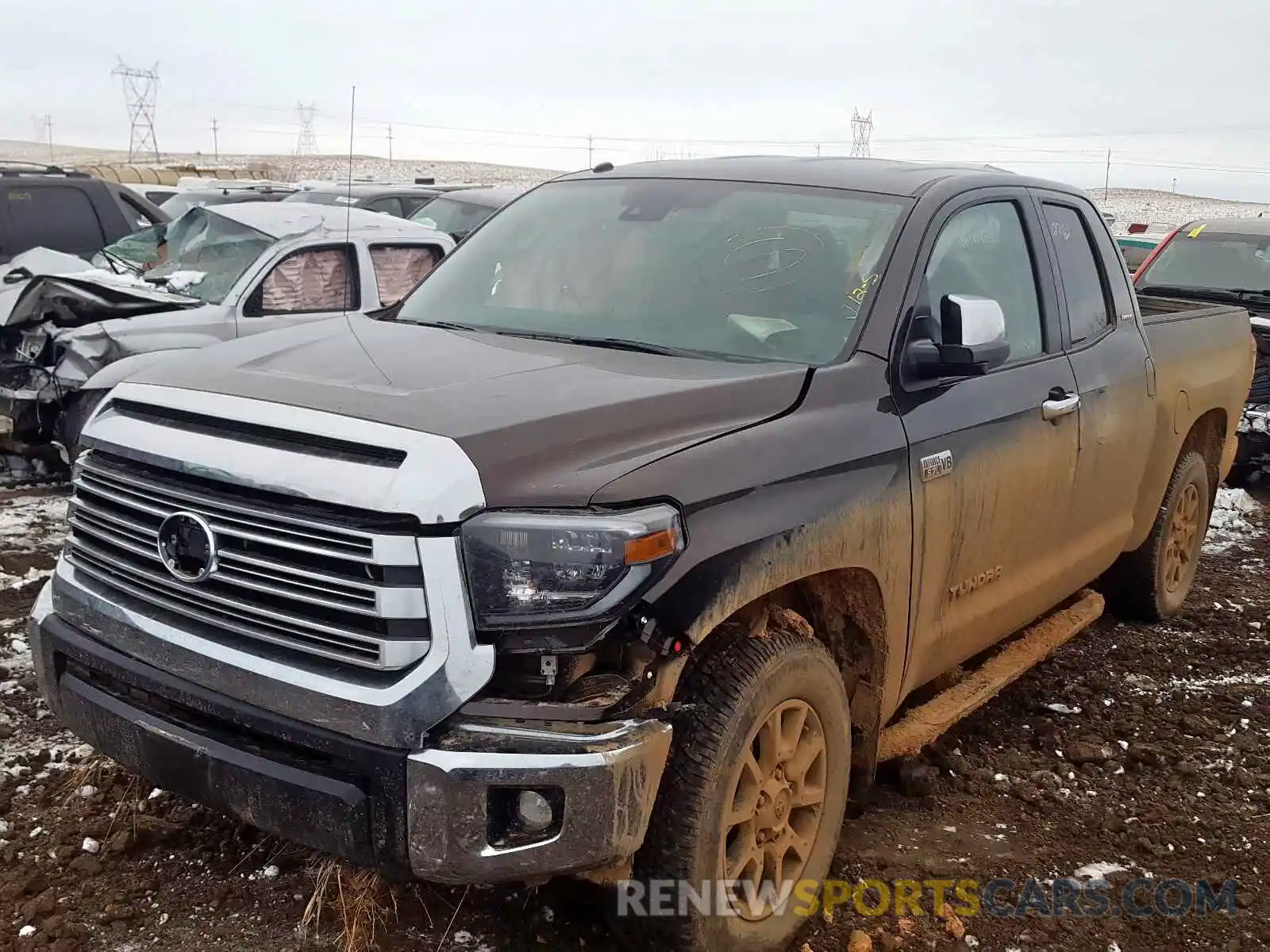 2 Photograph of a damaged car 5TFBY5F17KX806409 TOYOTA TUNDRA DOU 2019