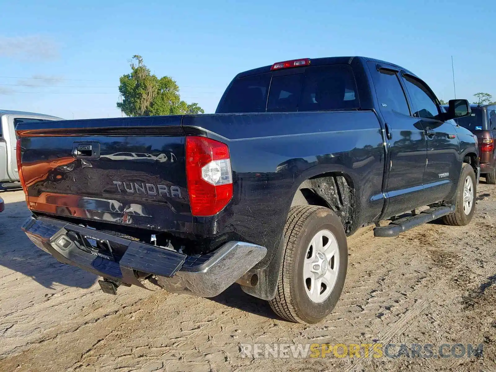 4 Photograph of a damaged car 5TFRM5F11KX134874 TOYOTA TUNDRA DOU 2019