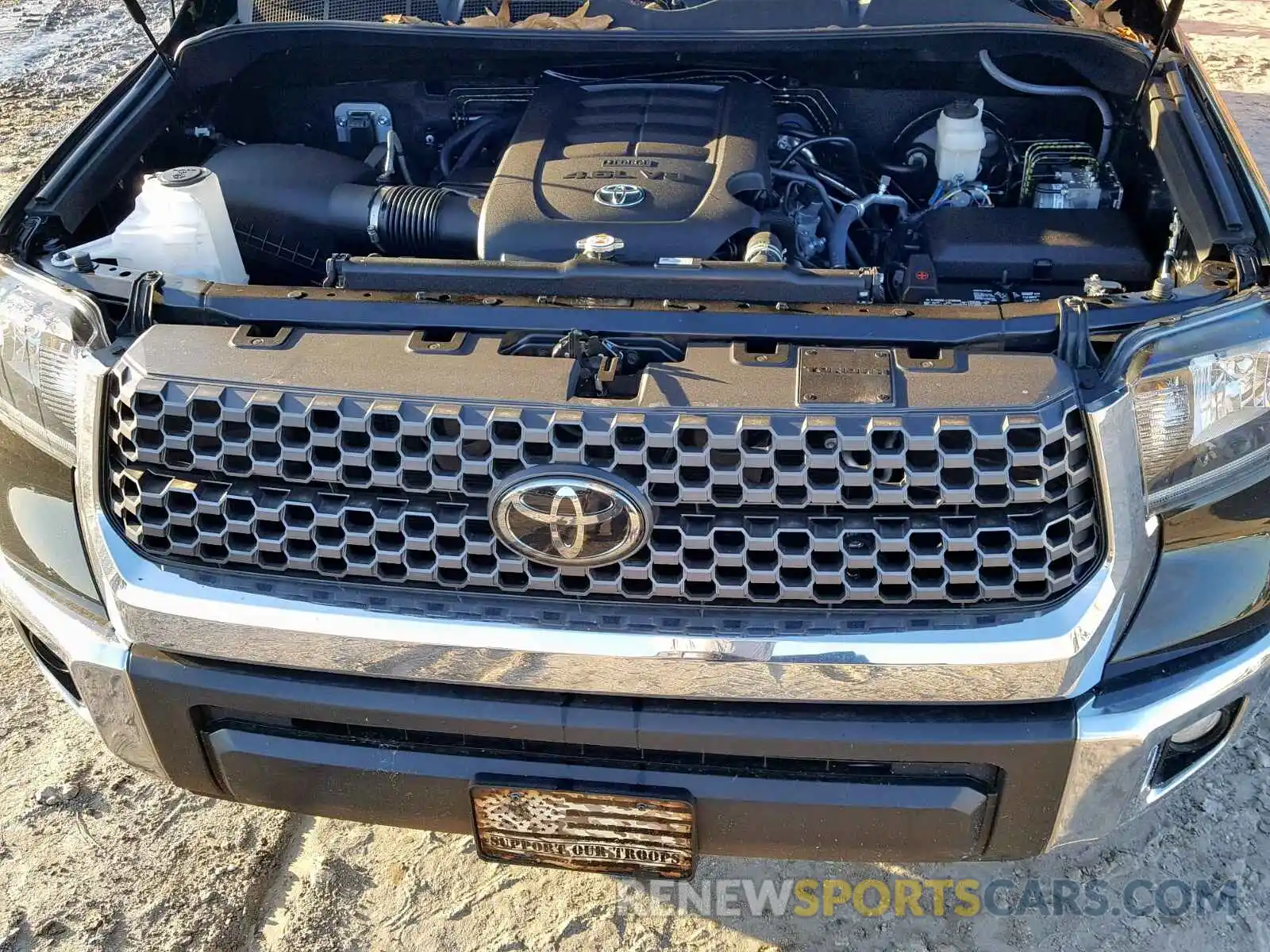 7 Фотография поврежденного автомобиля 5TFRM5F11KX134874 TOYOTA TUNDRA DOU 2019