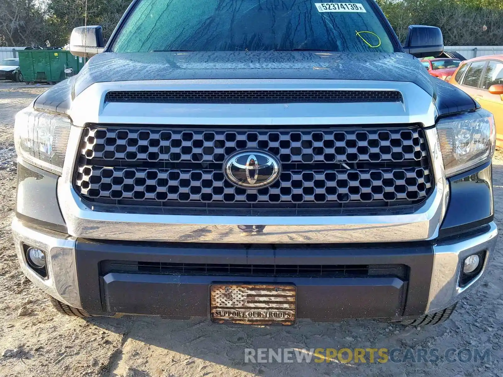 9 Photograph of a damaged car 5TFRM5F11KX134874 TOYOTA TUNDRA DOU 2019