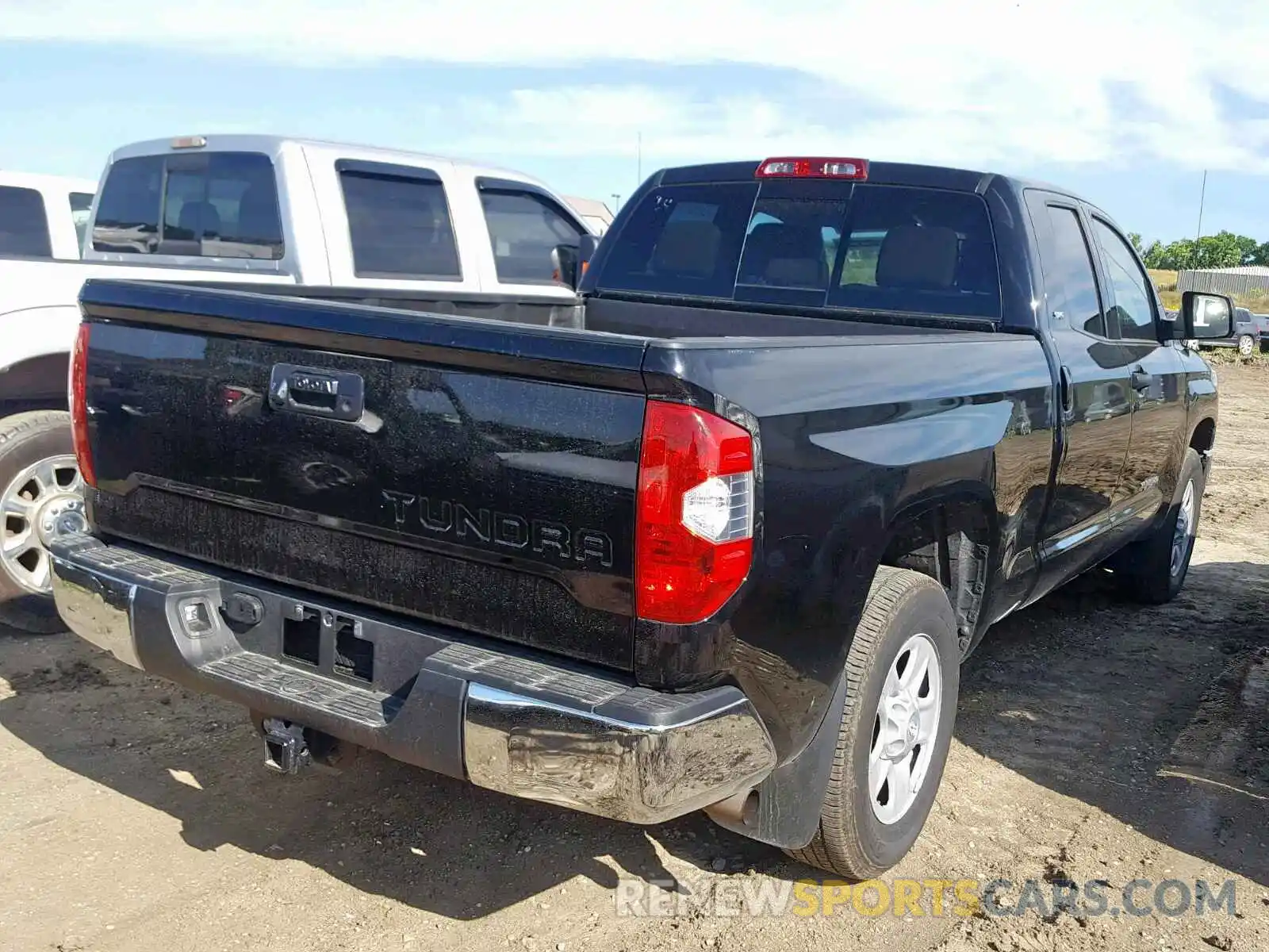 4 Photograph of a damaged car 5TFRM5F13KX135119 TOYOTA TUNDRA DOU 2019