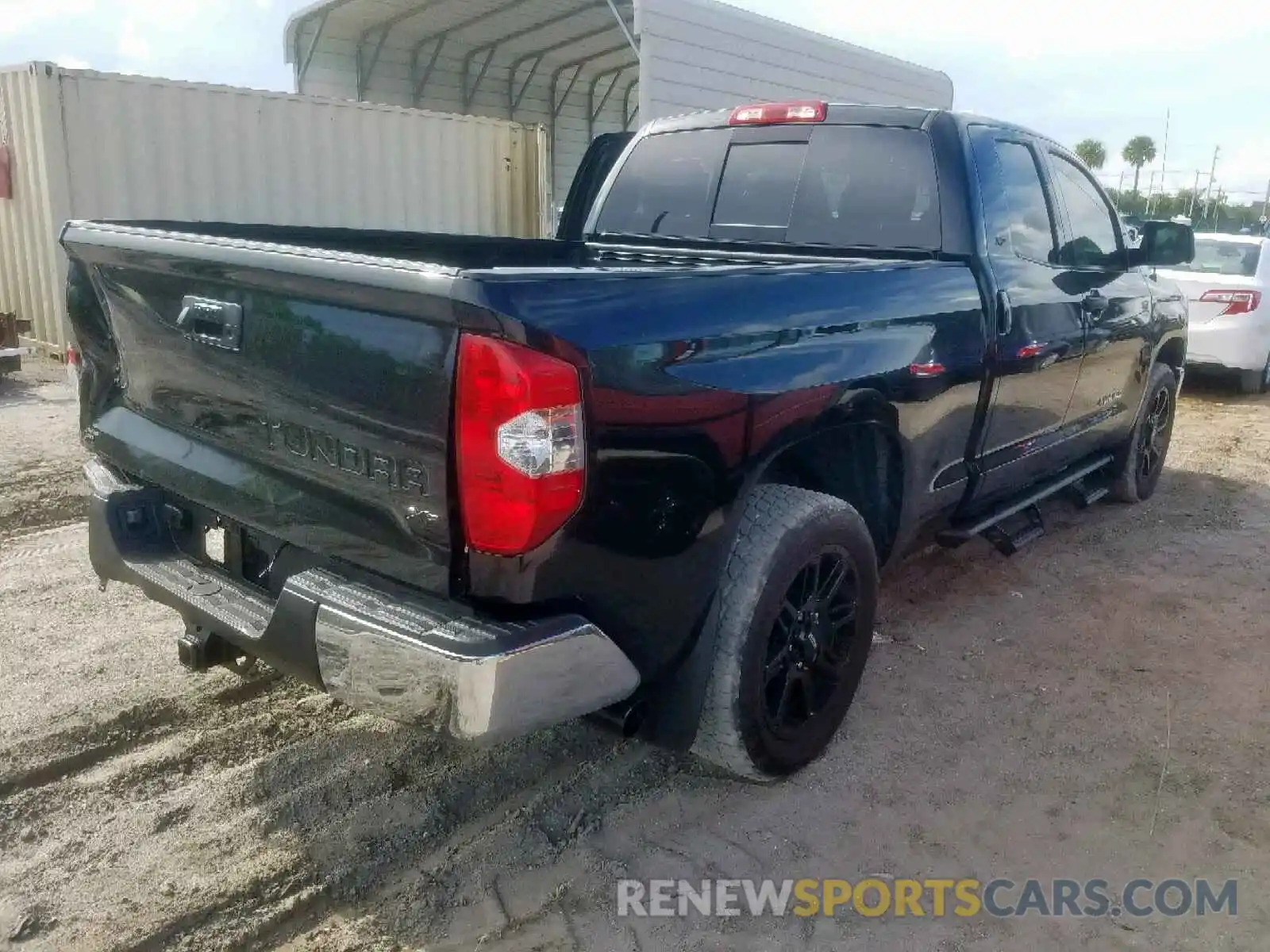 4 Photograph of a damaged car 5TFRM5F15KX135042 TOYOTA TUNDRA DOU 2019