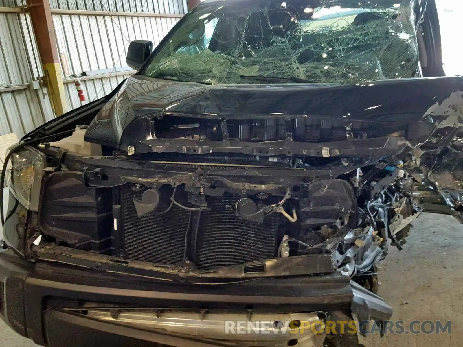 7 Photograph of a damaged car 5TFRM5F15KX139334 TOYOTA TUNDRA DOU 2019