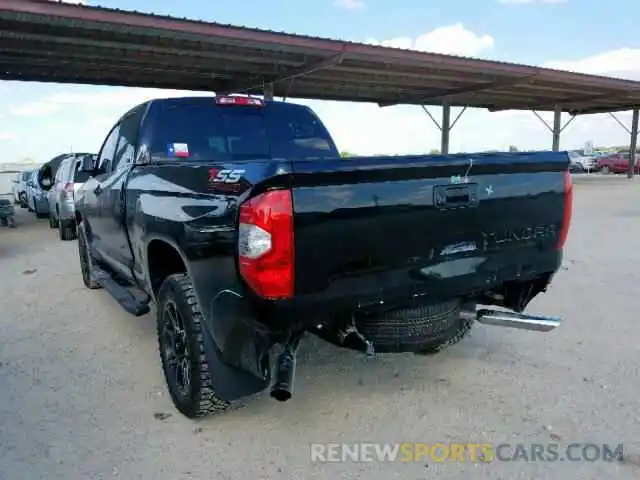 3 Photograph of a damaged car 5TFRM5F16KX139360 TOYOTA TUNDRA DOU 2019