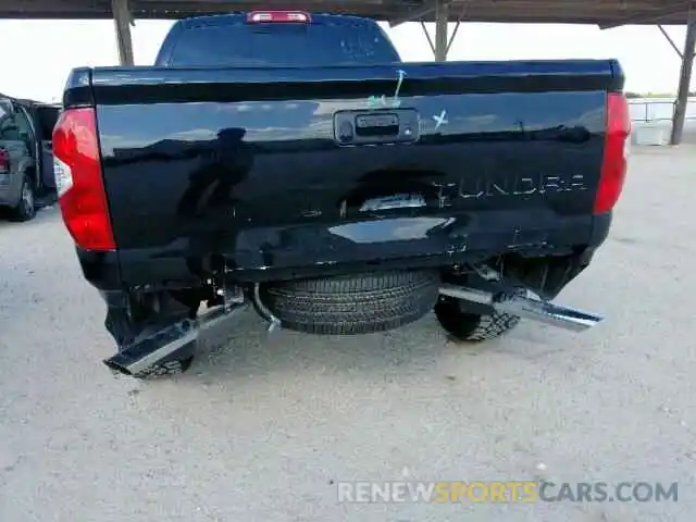 9 Photograph of a damaged car 5TFRM5F16KX139360 TOYOTA TUNDRA DOU 2019