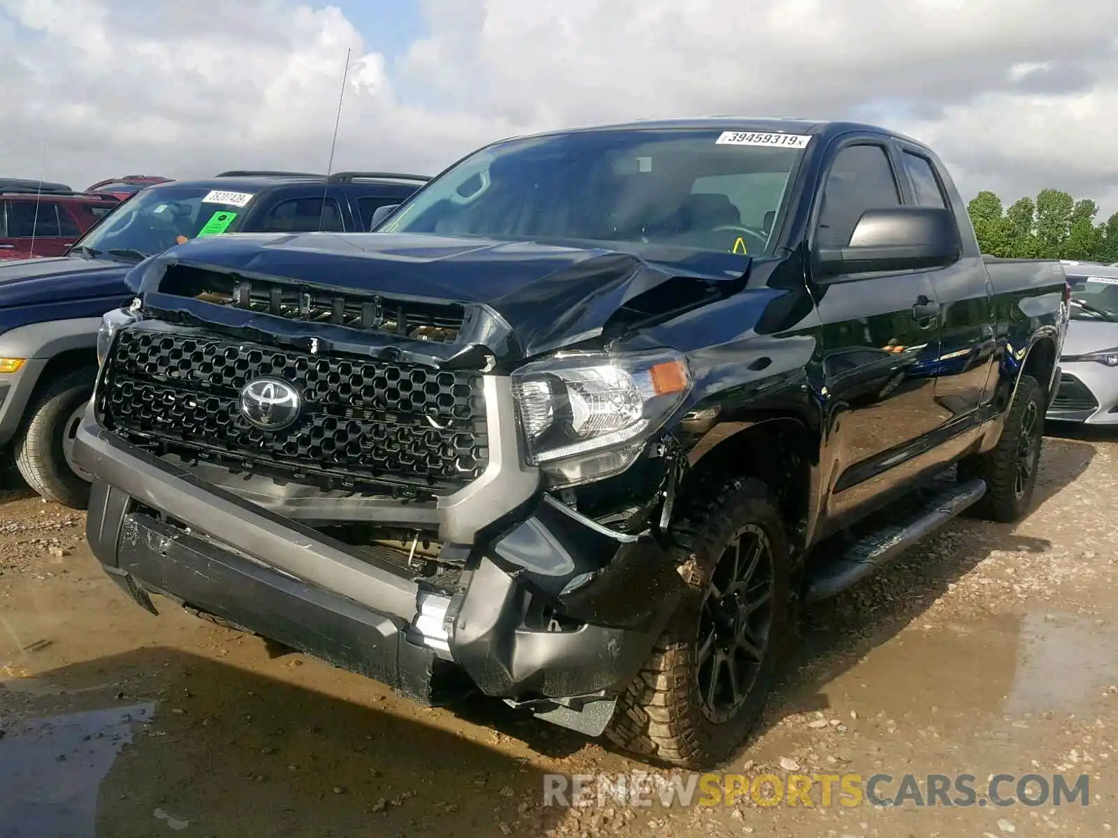 2 Photograph of a damaged car 5TFRM5F19KX141149 TOYOTA TUNDRA DOU 2019