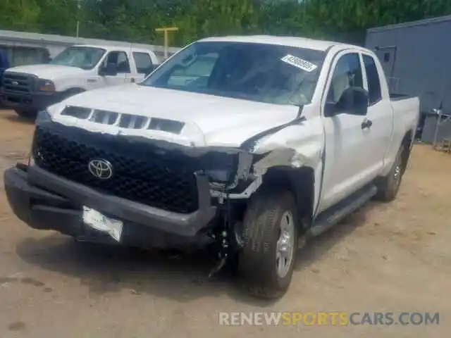 2 Photograph of a damaged car 5TFUM5F10KX081305 TOYOTA TUNDRA DOU 2019