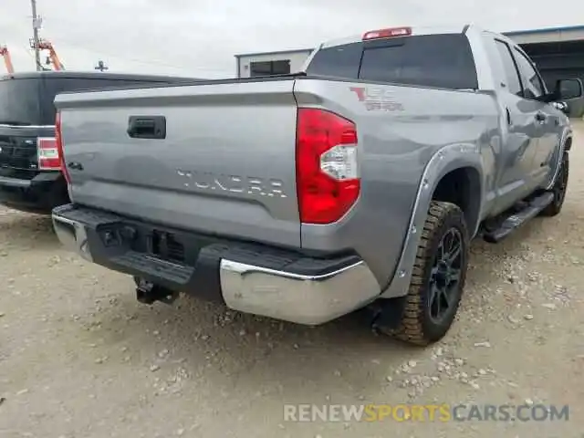 4 Photograph of a damaged car 5TFUW5F13KX809614 TOYOTA TUNDRA DOU 2019