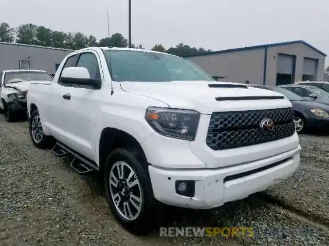 1 Photograph of a damaged car 5TFUW5F1XKX836597 TOYOTA TUNDRA DOU 2019