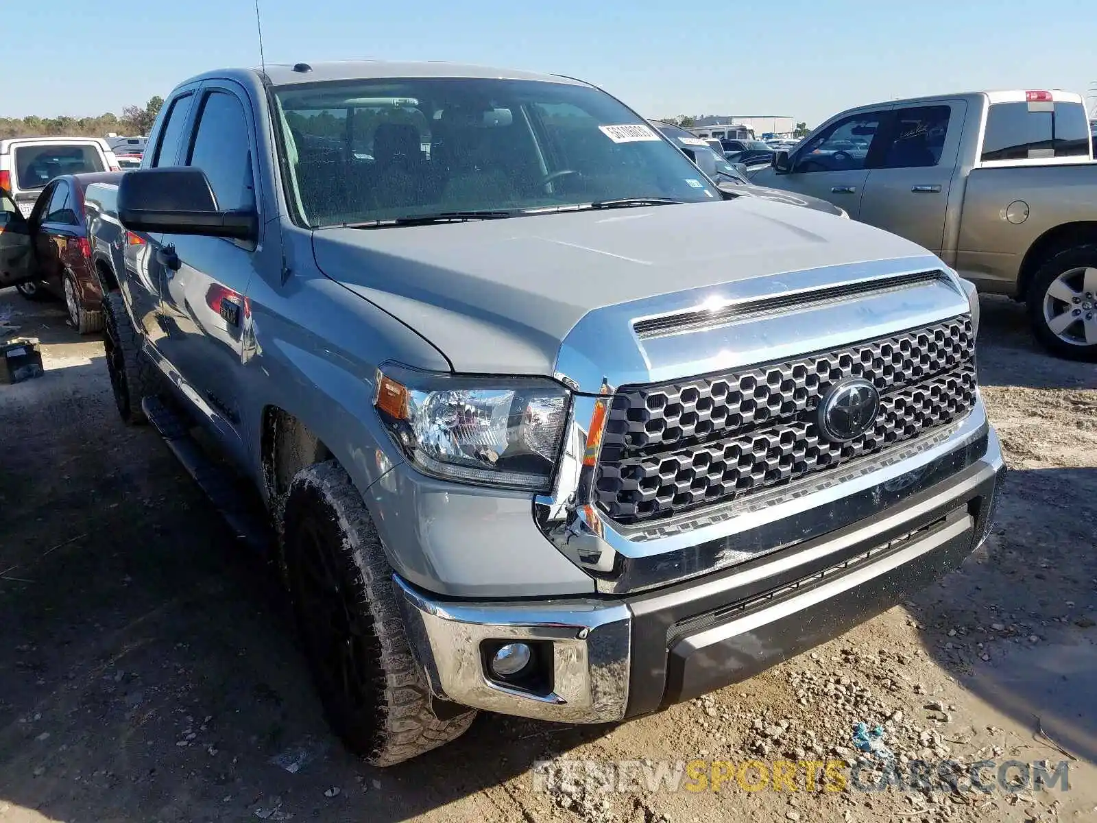 1 Photograph of a damaged car 5TFUW5F1XKX838463 TOYOTA TUNDRA DOU 2019