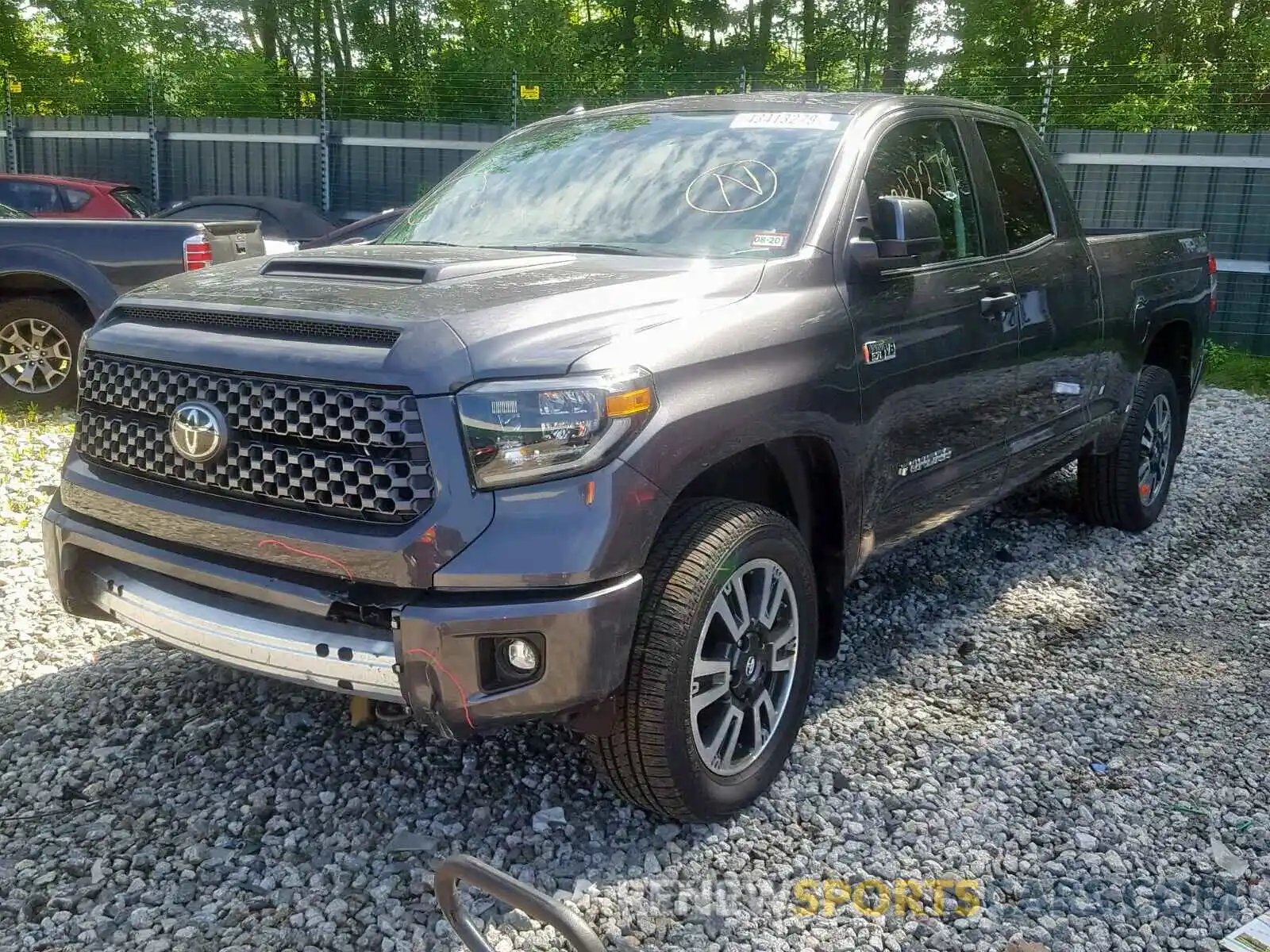 2 Photograph of a damaged car 5TFUY5F12KX834837 TOYOTA TUNDRA DOU 2019