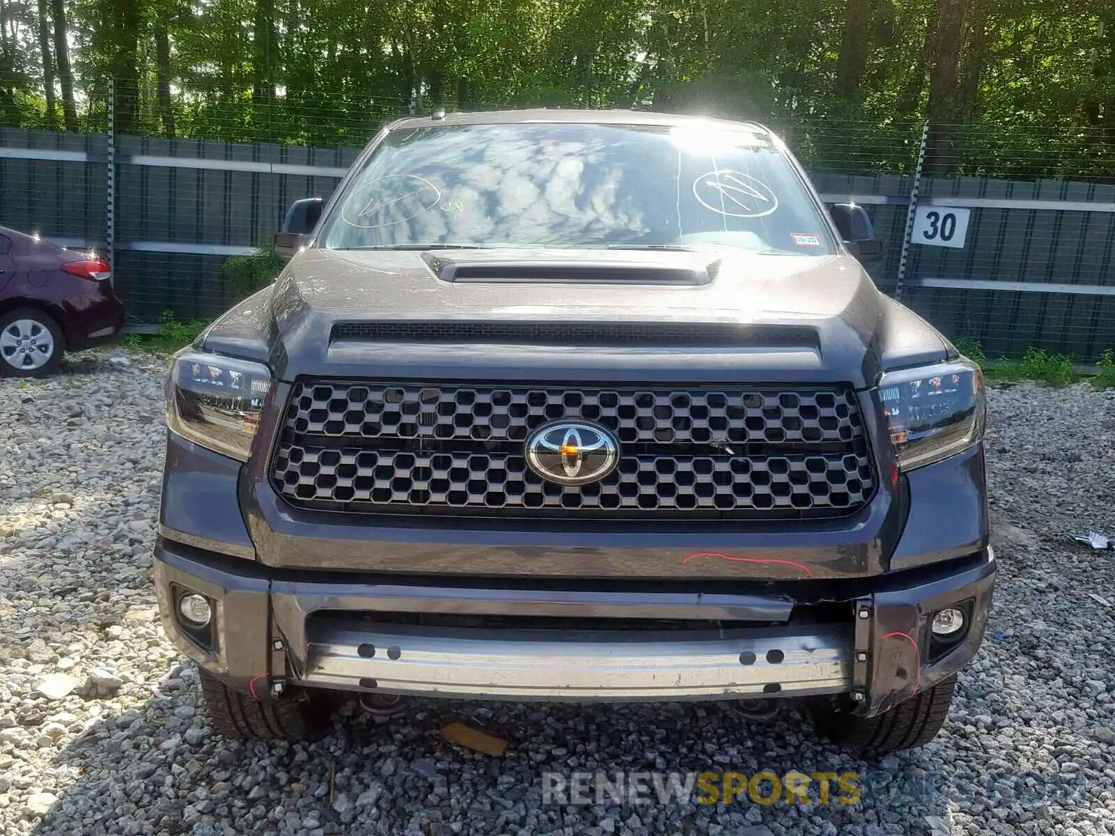 9 Photograph of a damaged car 5TFUY5F12KX834837 TOYOTA TUNDRA DOU 2019