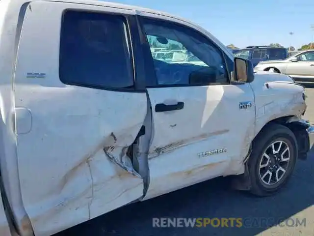 9 Photograph of a damaged car 5TFUY5F15KX808667 TOYOTA TUNDRA DOU 2019