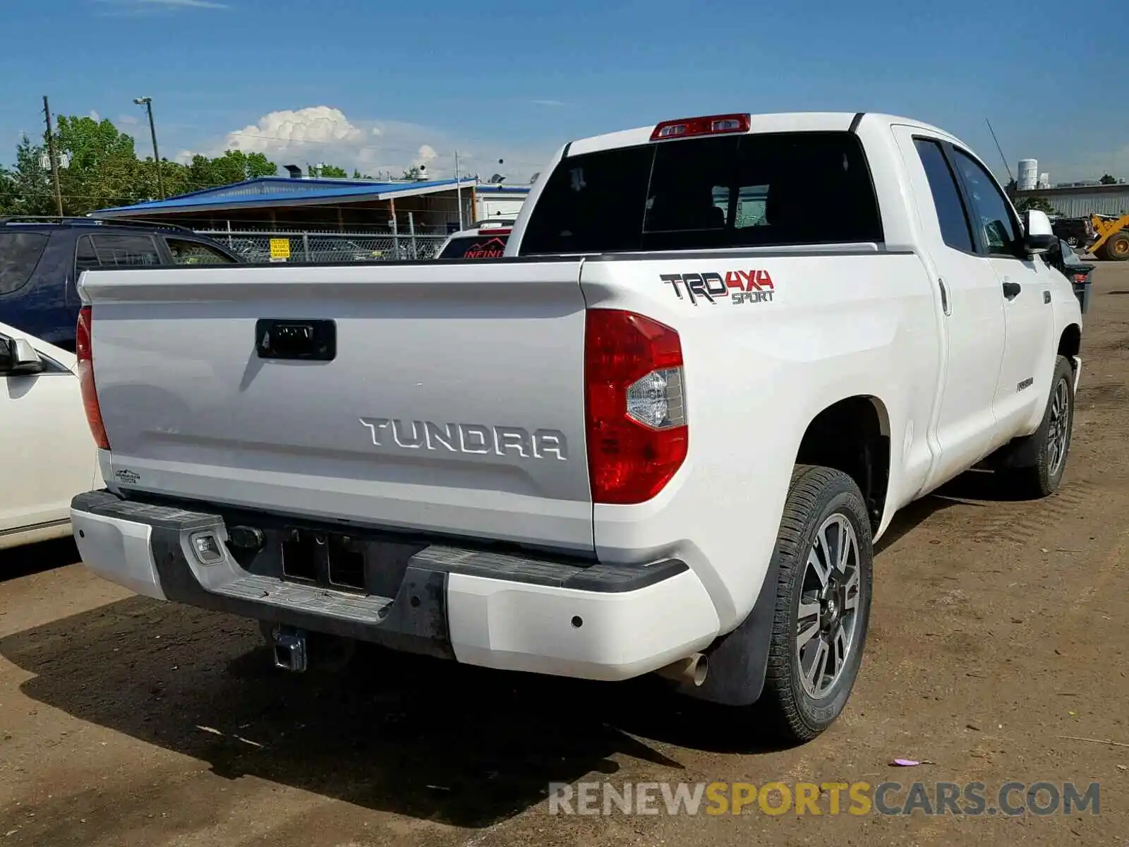 4 Photograph of a damaged car 5TFUY5F17KX842335 TOYOTA TUNDRA DOU 2019