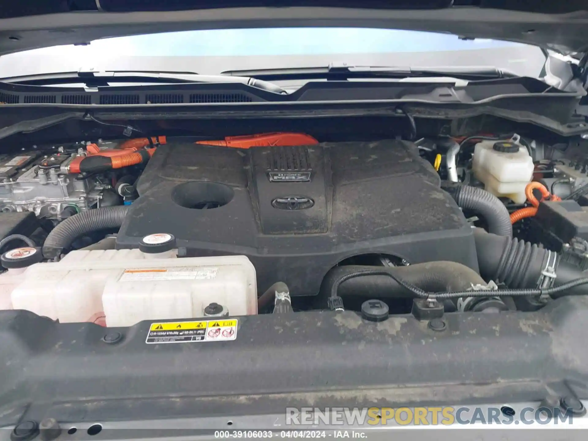 10 Photograph of a damaged car 5TFMC5EC3NX001313 TOYOTA TUNDRA HYBRID 2022