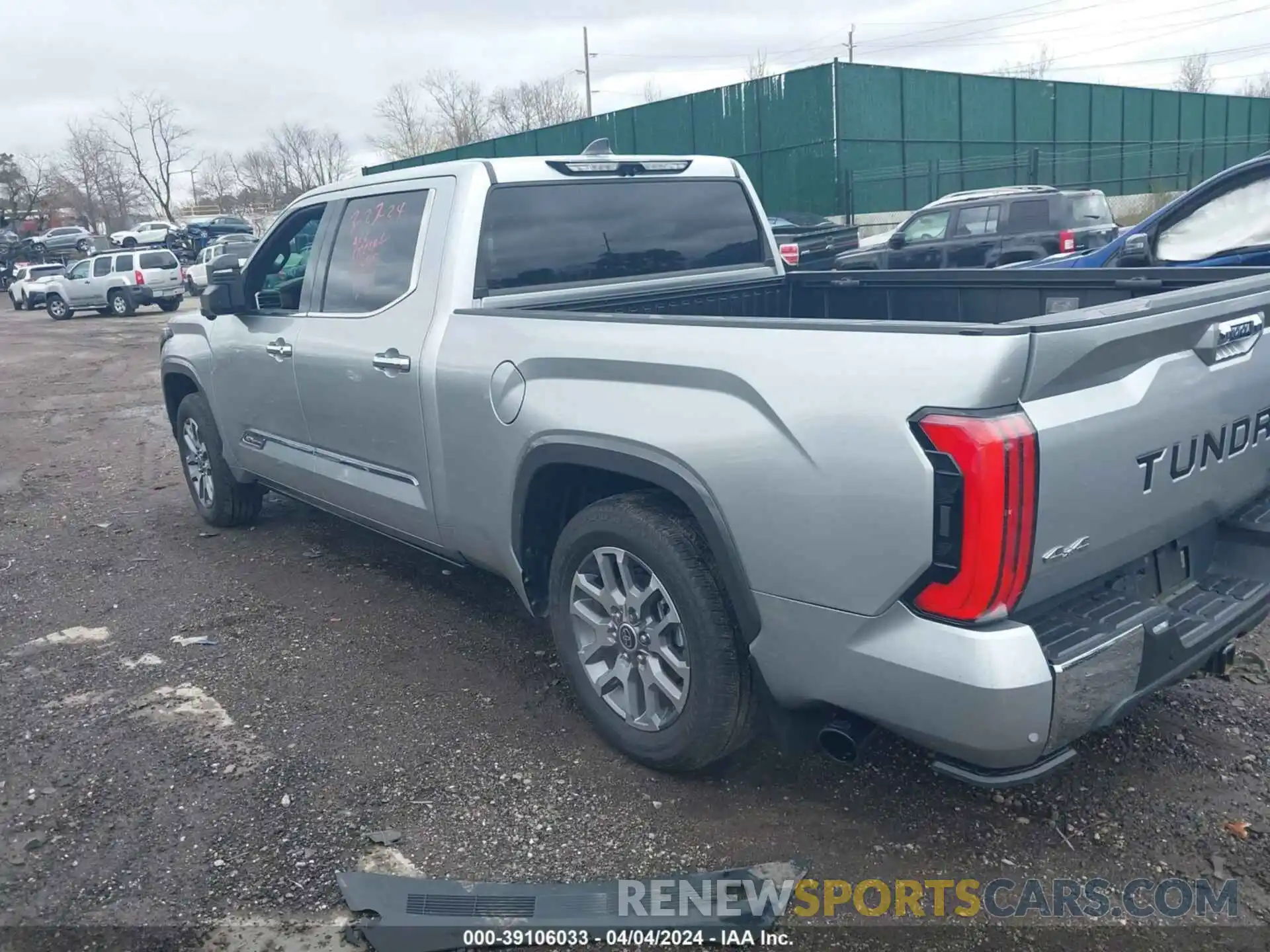 3 Photograph of a damaged car 5TFMC5EC3NX001313 TOYOTA TUNDRA HYBRID 2022