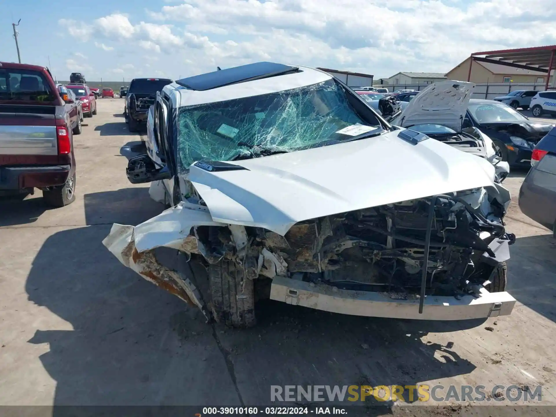 6 Photograph of a damaged car 5TFVC5DB2NX002773 TOYOTA TUNDRA HYBRID 2022