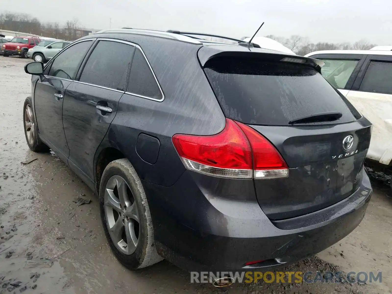 3 Фотография поврежденного автомобиля 4T3ZK11AX9U016200 TOYOTA VENZA 2020