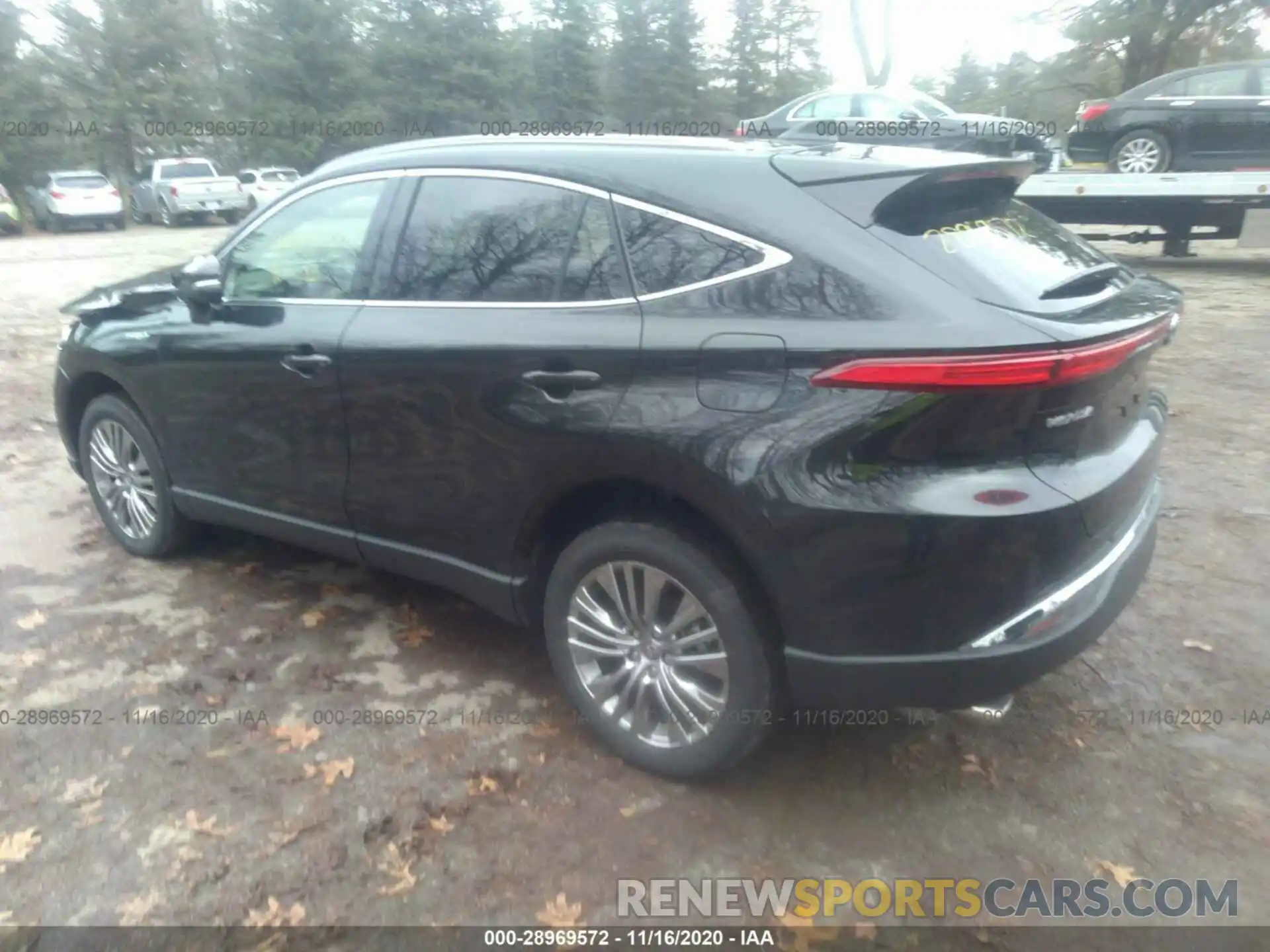 3 Photograph of a damaged car JTEAAAAH0MJ003049 TOYOTA VENZA 2021