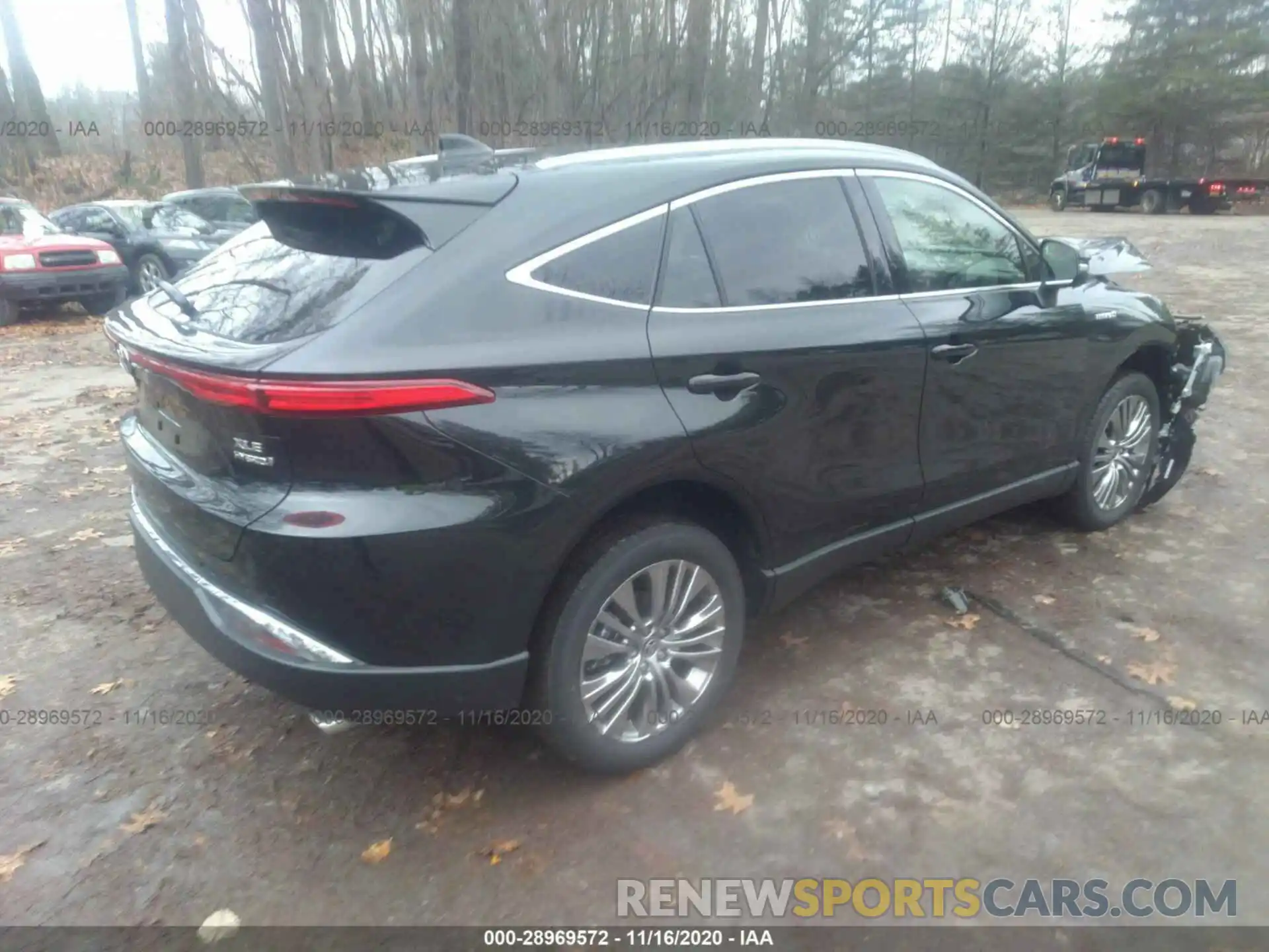 4 Photograph of a damaged car JTEAAAAH0MJ003049 TOYOTA VENZA 2021