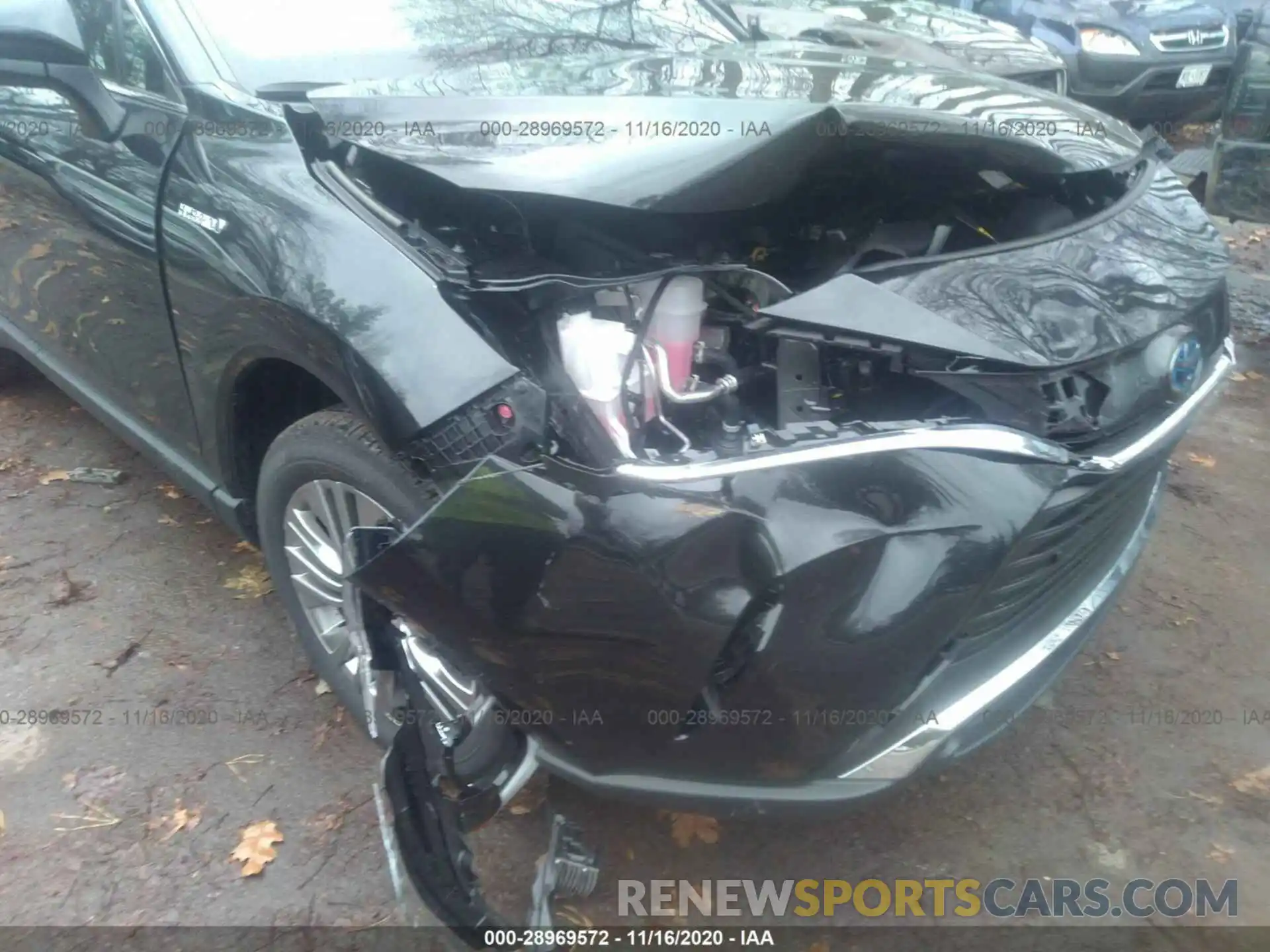 6 Photograph of a damaged car JTEAAAAH0MJ003049 TOYOTA VENZA 2021