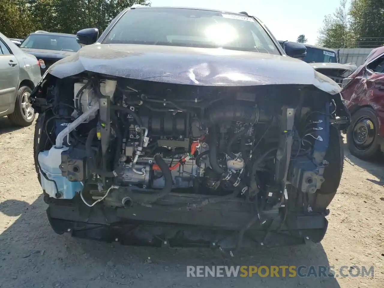 9 Photograph of a damaged car JTEAAAAH0MJ022541 TOYOTA VENZA 2021