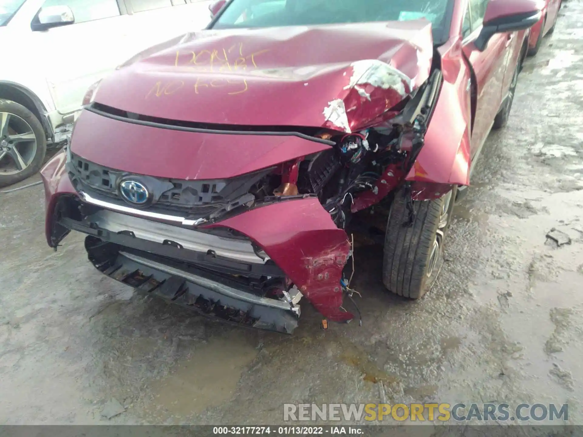 6 Photograph of a damaged car JTEAAAAH0MJ024015 TOYOTA VENZA 2021