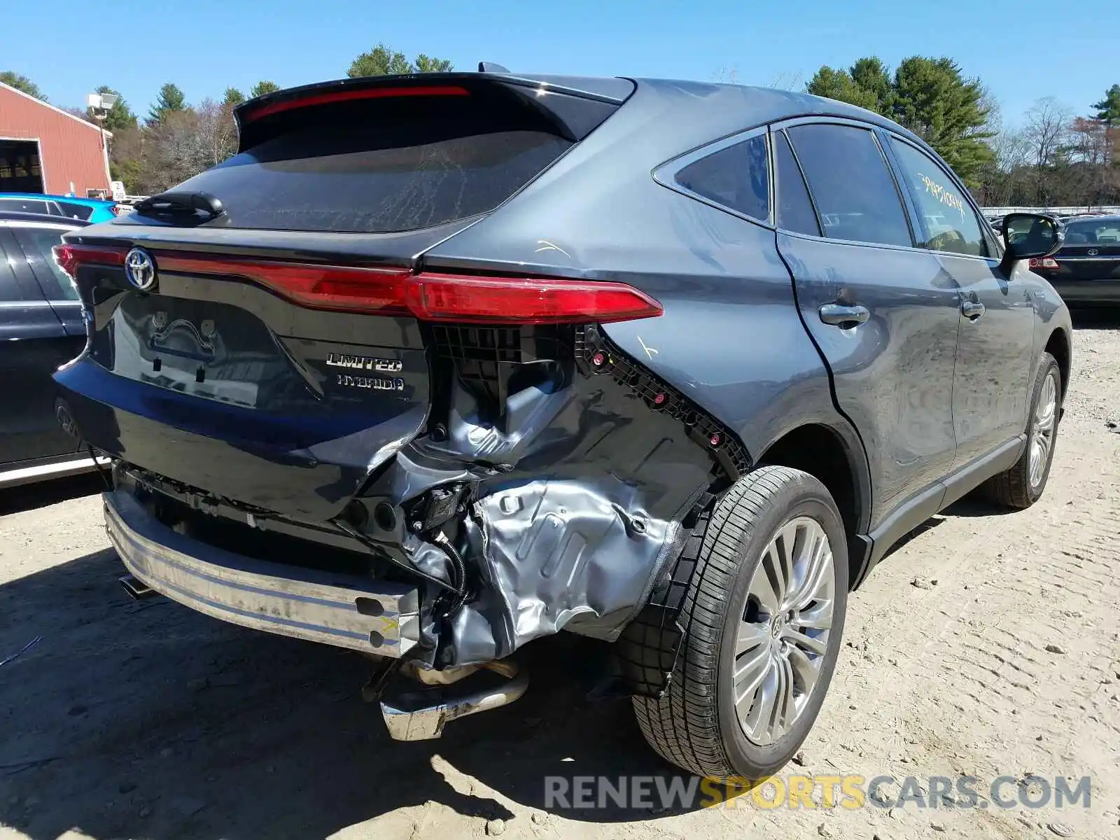 4 Photograph of a damaged car JTEAAAAH0MJ024631 TOYOTA VENZA 2021