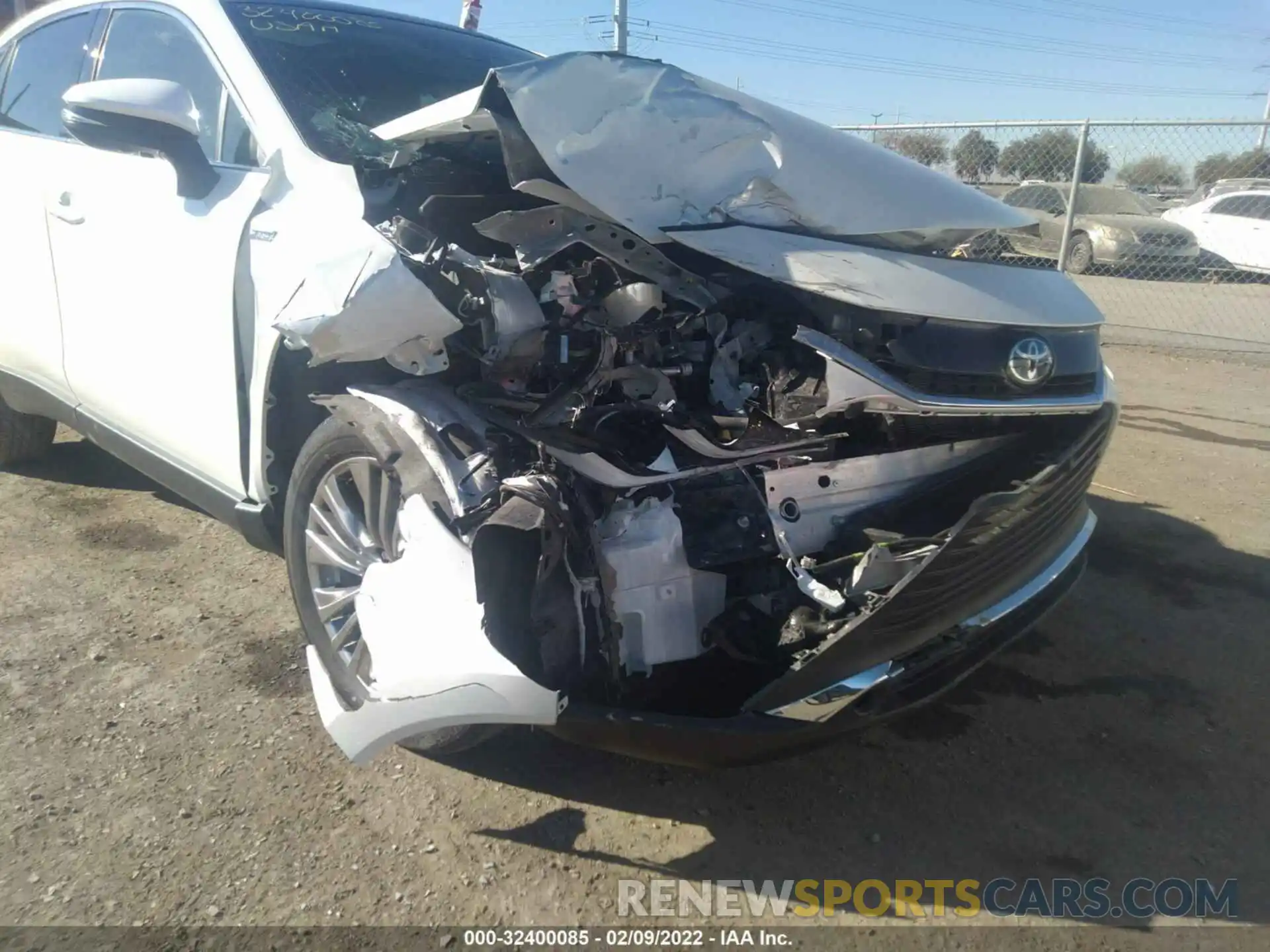 6 Photograph of a damaged car JTEAAAAH0MJ025634 TOYOTA VENZA 2021