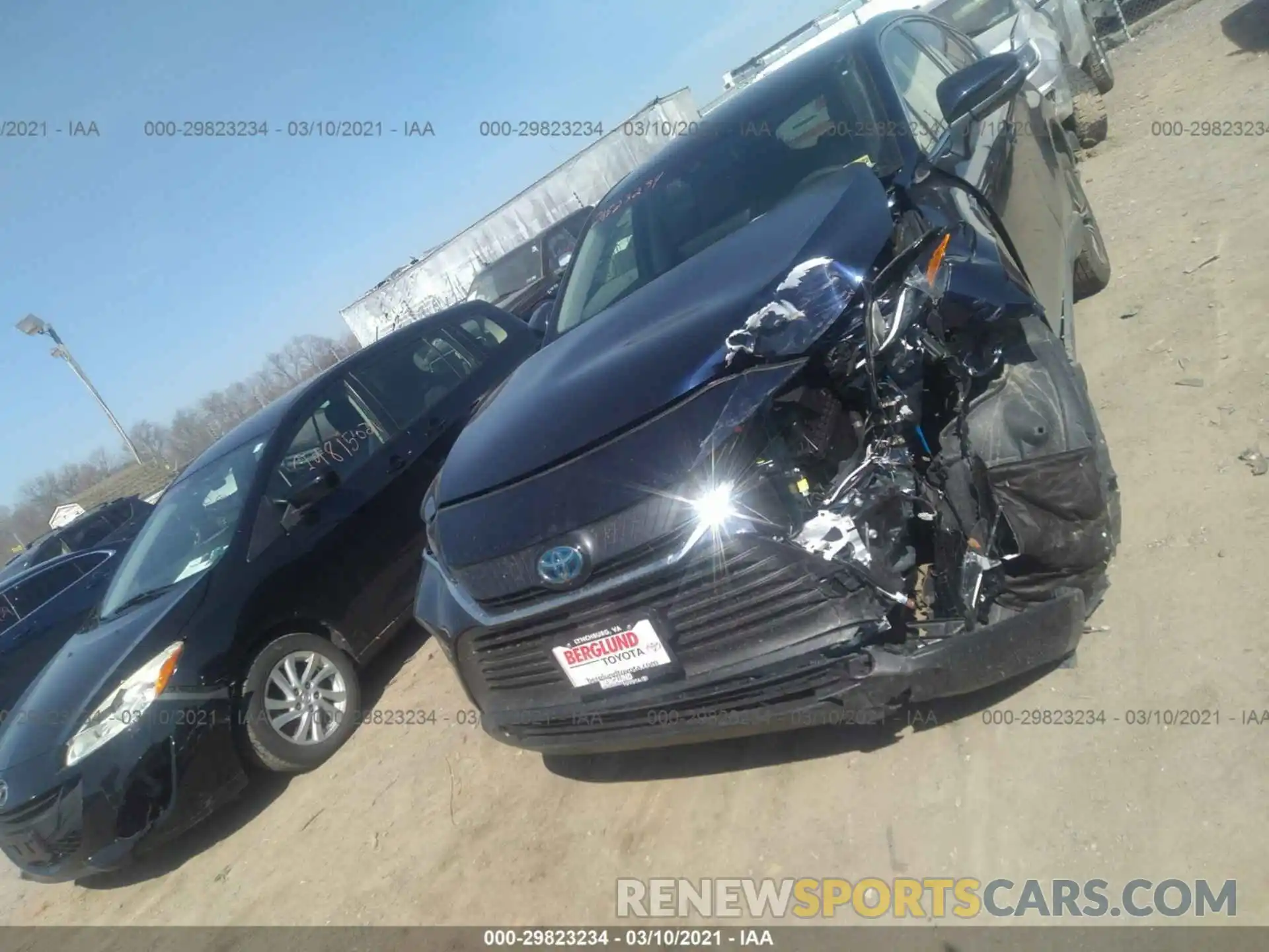 6 Photograph of a damaged car JTEAAAAH0MJ028808 TOYOTA VENZA 2021