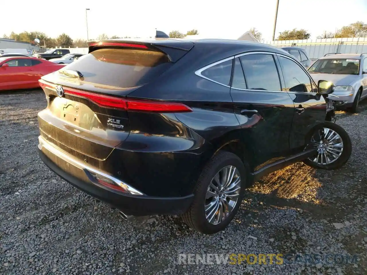 4 Photograph of a damaged car JTEAAAAH0MJ030736 TOYOTA VENZA 2021