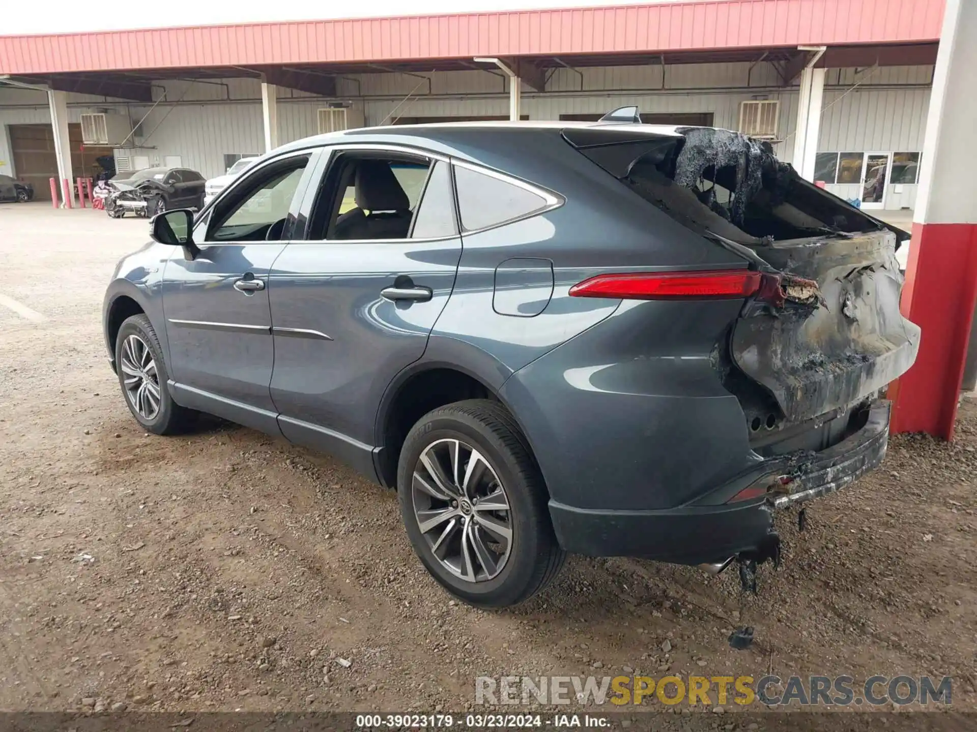 3 Photograph of a damaged car JTEAAAAH0MJ033717 TOYOTA VENZA 2021