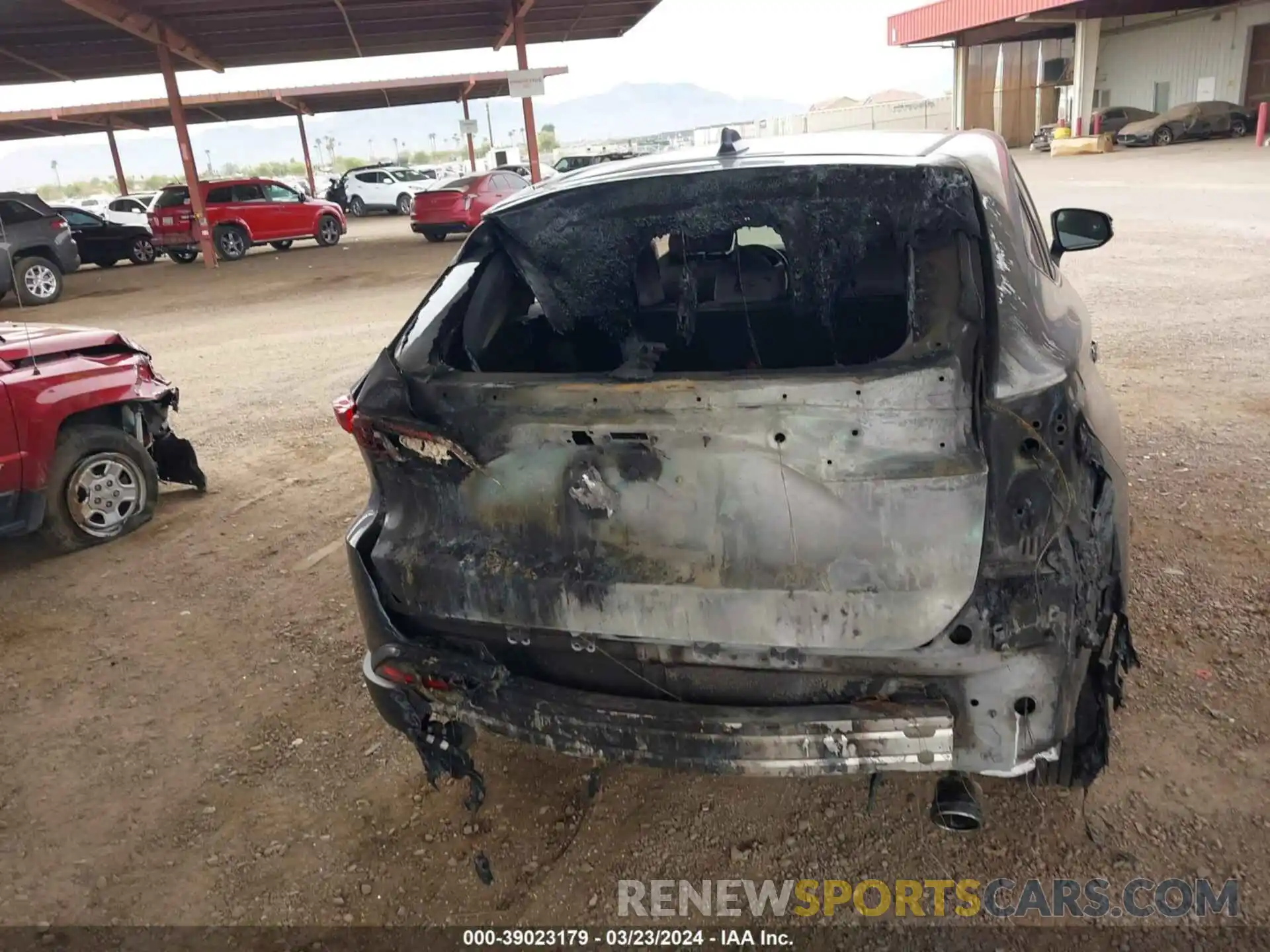 6 Photograph of a damaged car JTEAAAAH0MJ033717 TOYOTA VENZA 2021