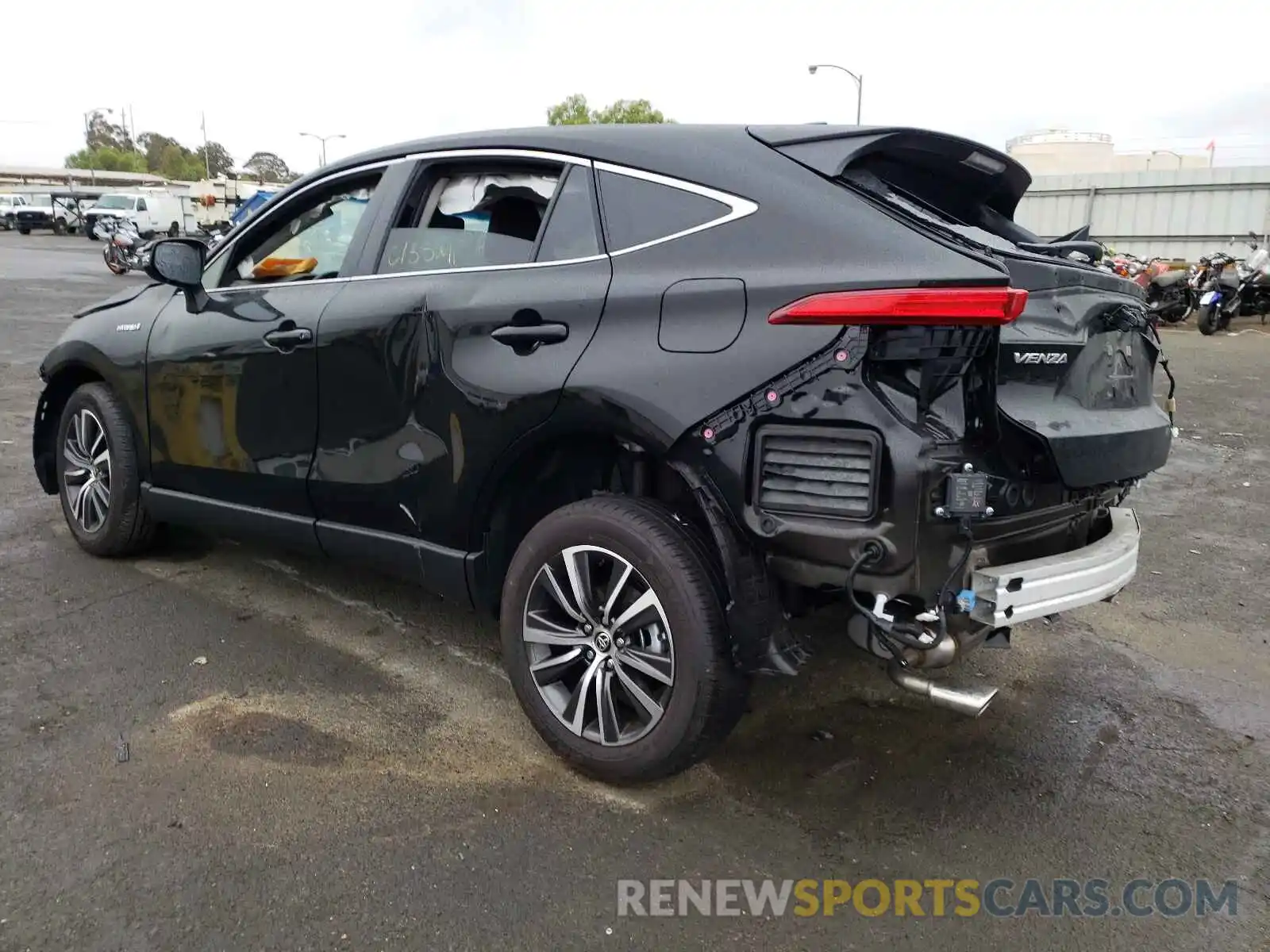 3 Photograph of a damaged car JTEAAAAH0MJ040621 TOYOTA VENZA 2021