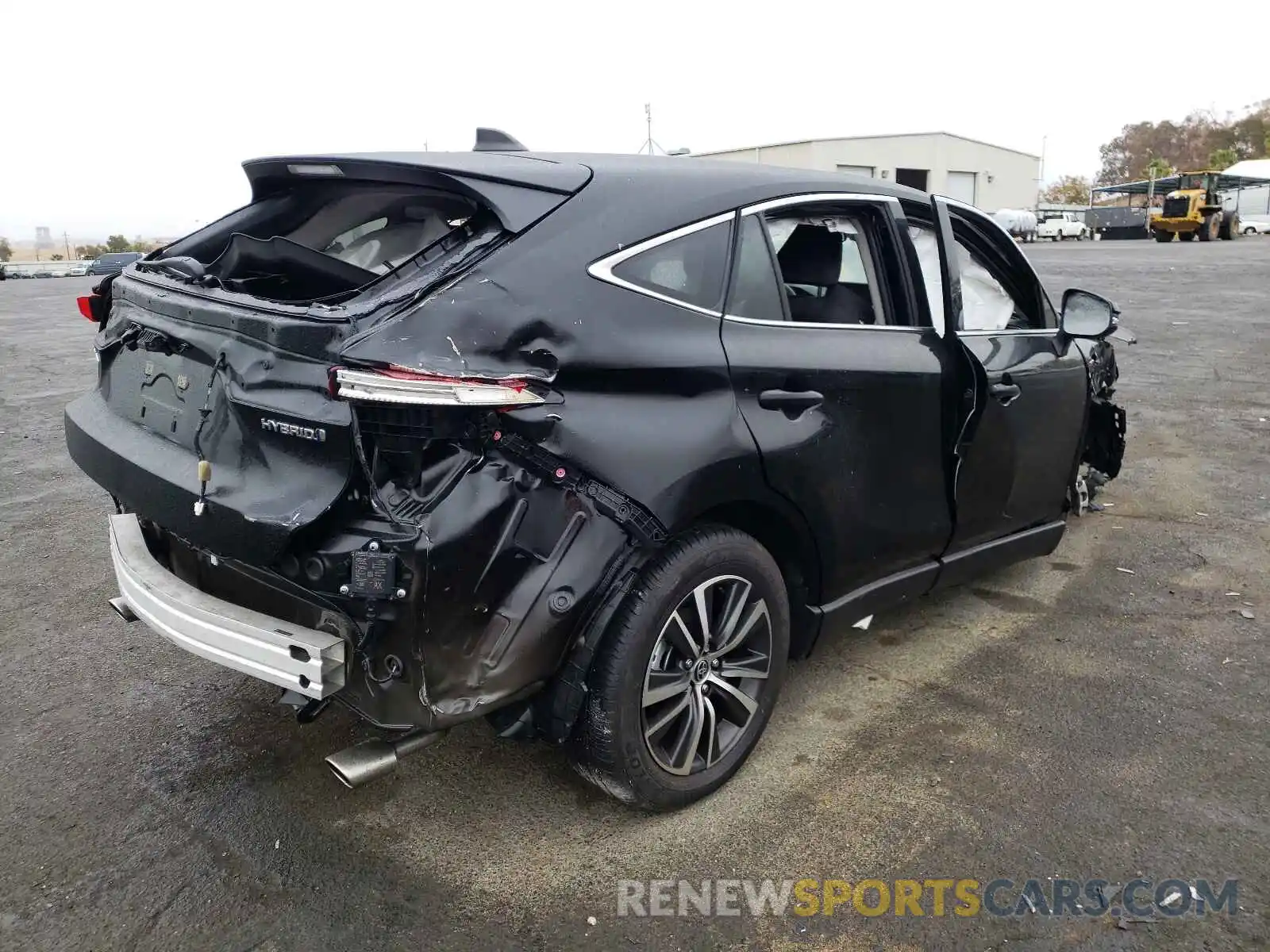 4 Photograph of a damaged car JTEAAAAH0MJ040621 TOYOTA VENZA 2021