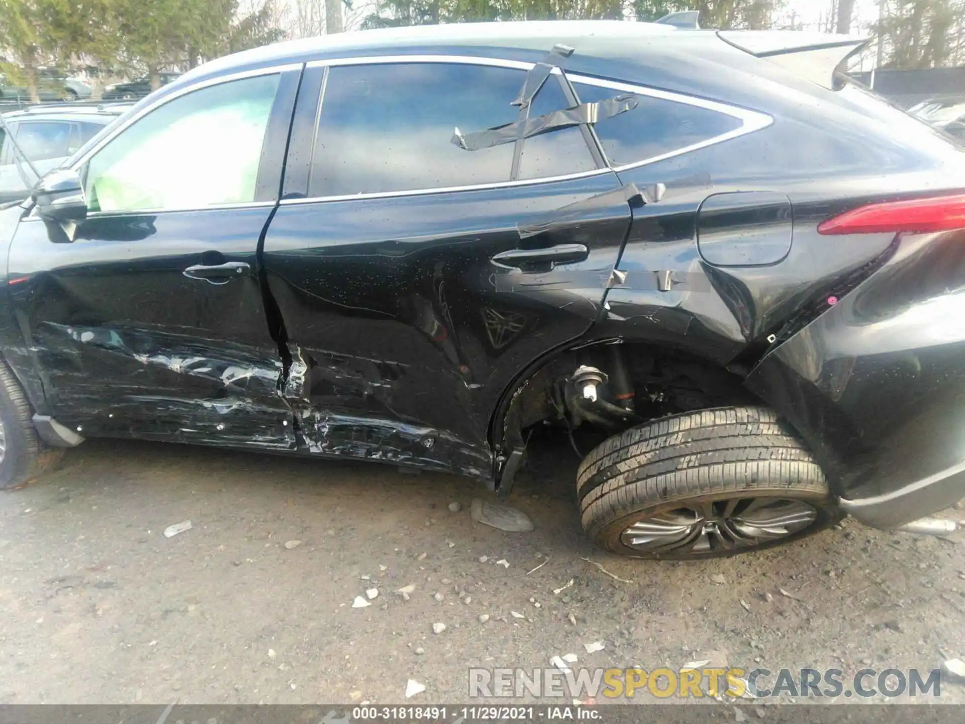 6 Photograph of a damaged car JTEAAAAH0MJ041073 TOYOTA VENZA 2021