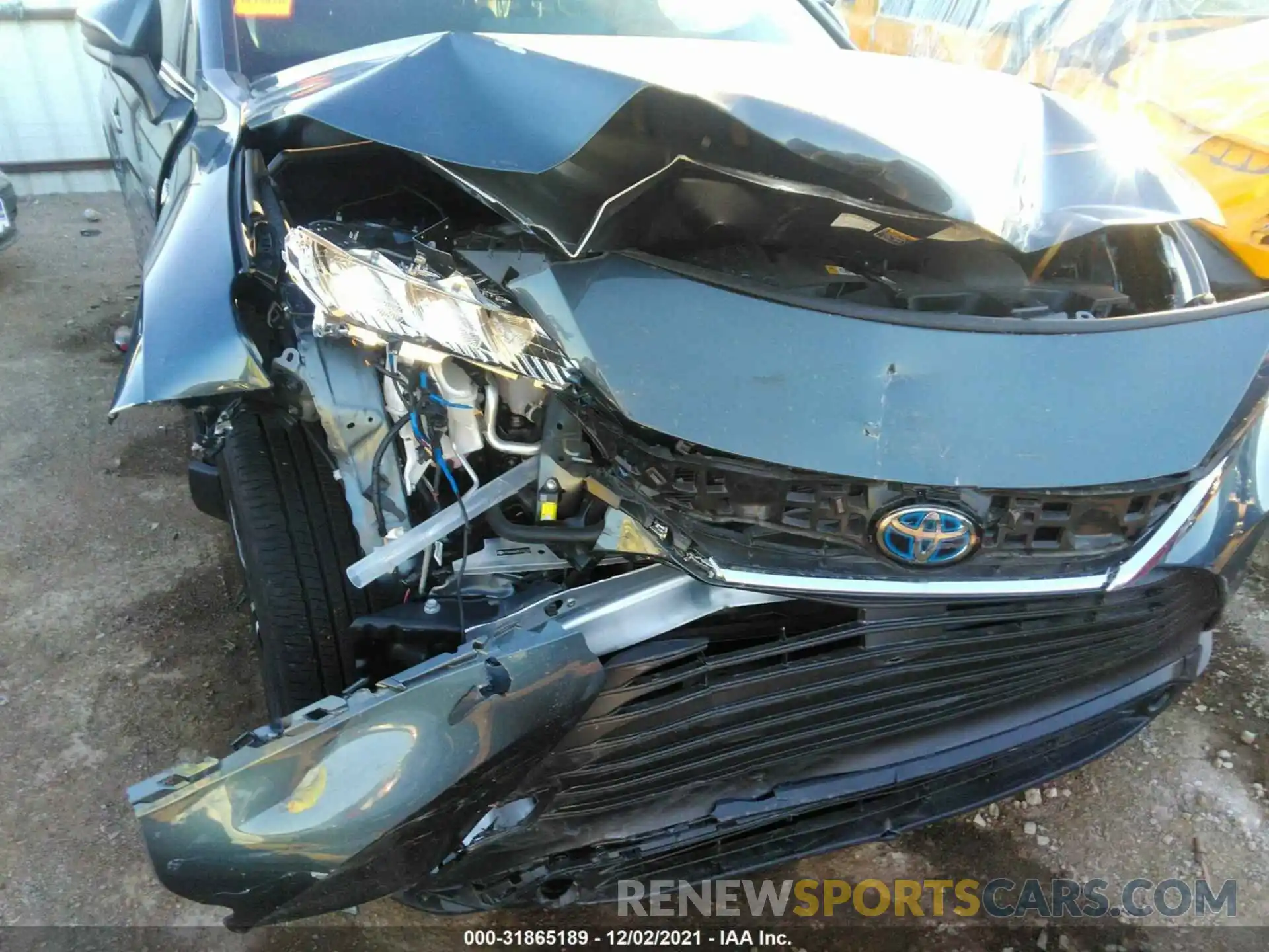 6 Photograph of a damaged car JTEAAAAH0MJ043230 TOYOTA VENZA 2021