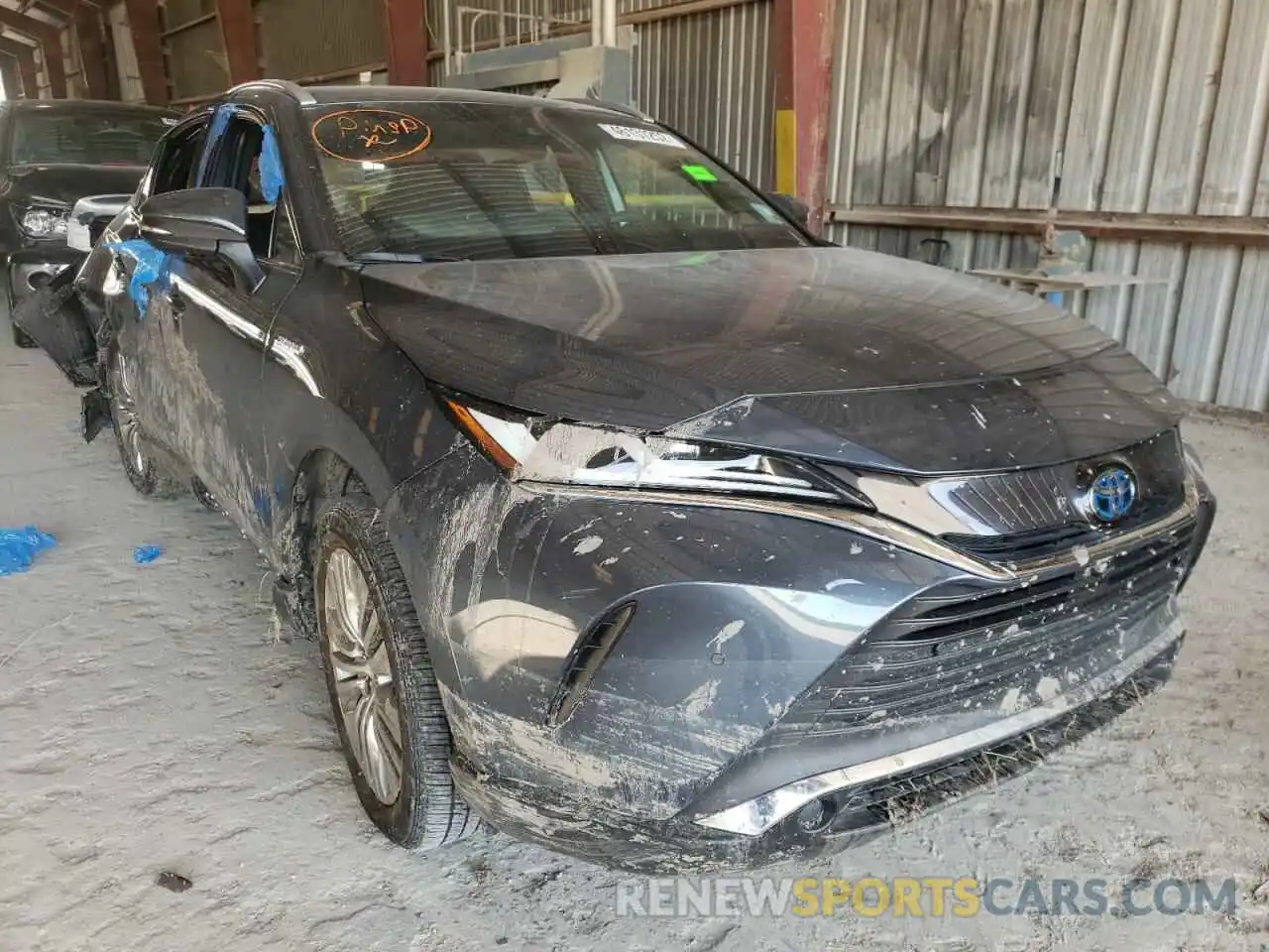 1 Photograph of a damaged car JTEAAAAH0MJ044720 TOYOTA VENZA 2021