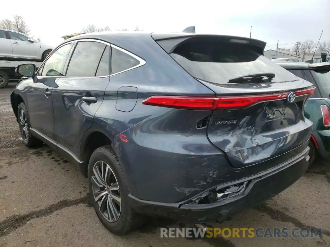 3 Photograph of a damaged car JTEAAAAH0MJ057970 TOYOTA VENZA 2021