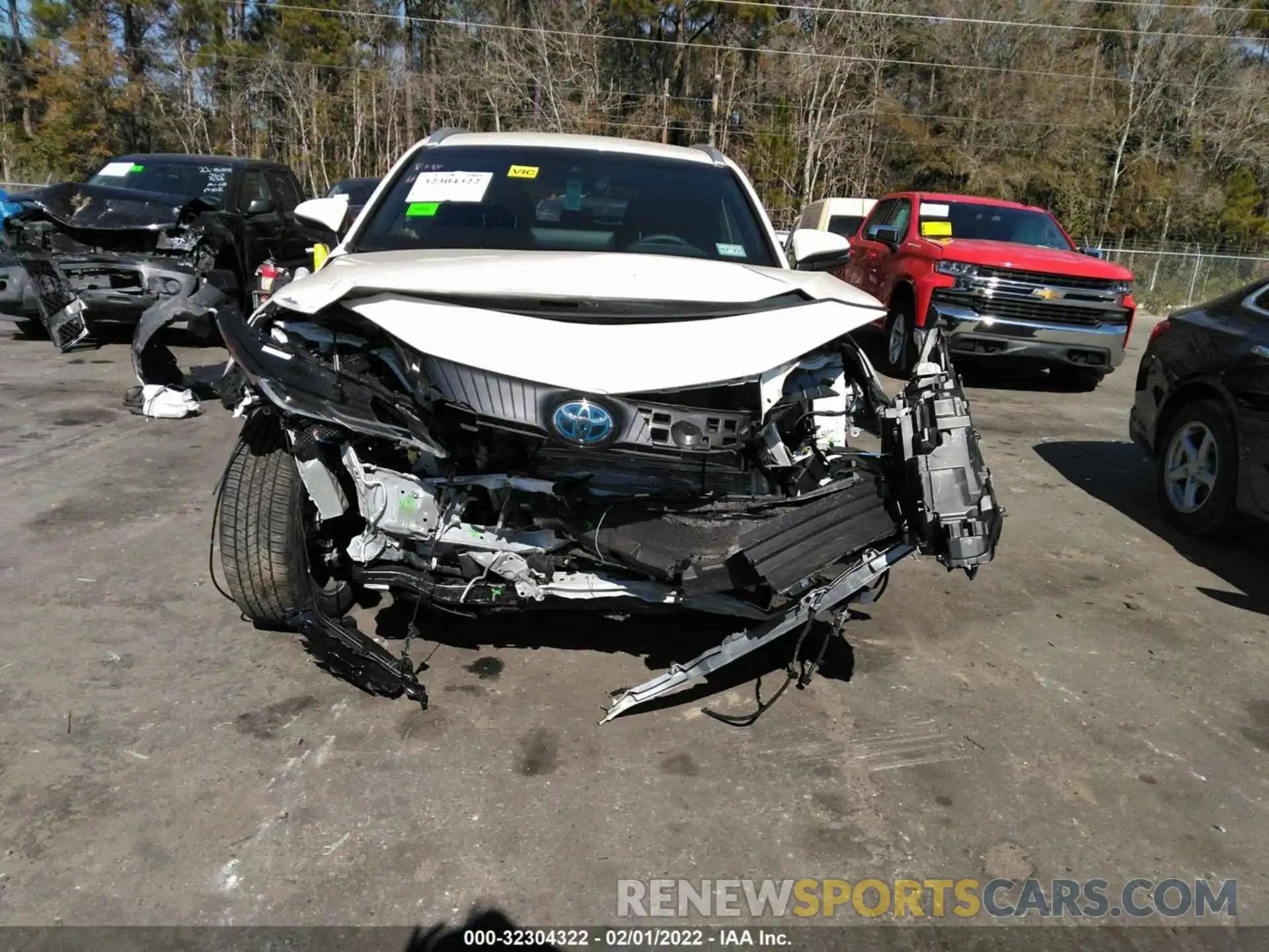 6 Photograph of a damaged car JTEAAAAH0MJ058827 TOYOTA VENZA 2021