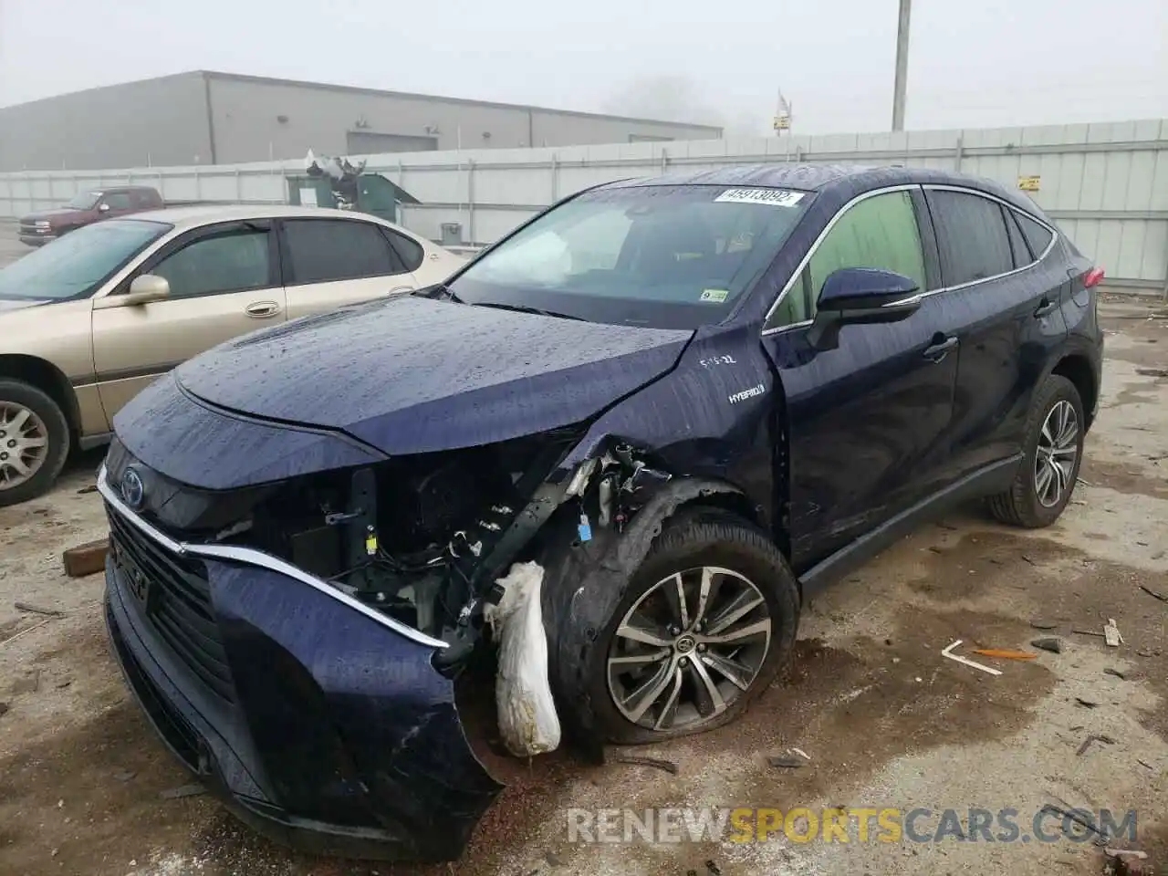 9 Photograph of a damaged car JTEAAAAH0MJ067348 TOYOTA VENZA 2021