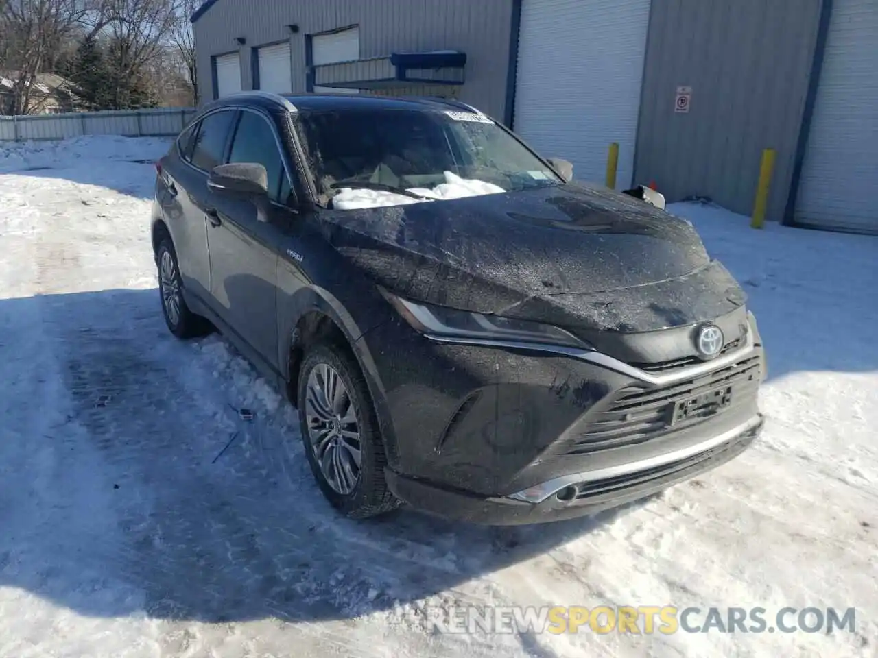 1 Photograph of a damaged car JTEAAAAH0MJ080018 TOYOTA VENZA 2021