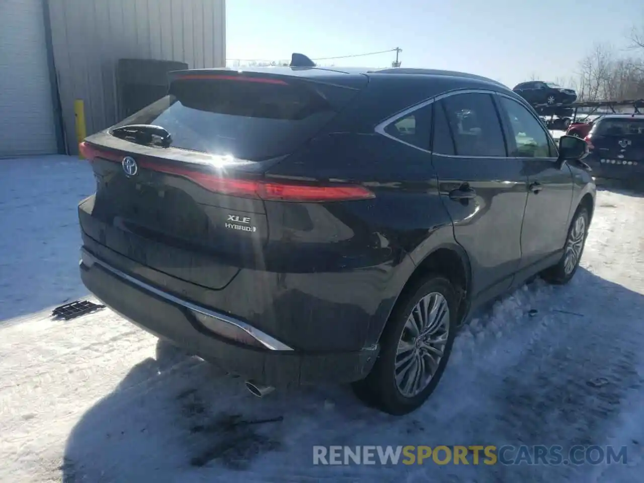 4 Photograph of a damaged car JTEAAAAH0MJ080018 TOYOTA VENZA 2021