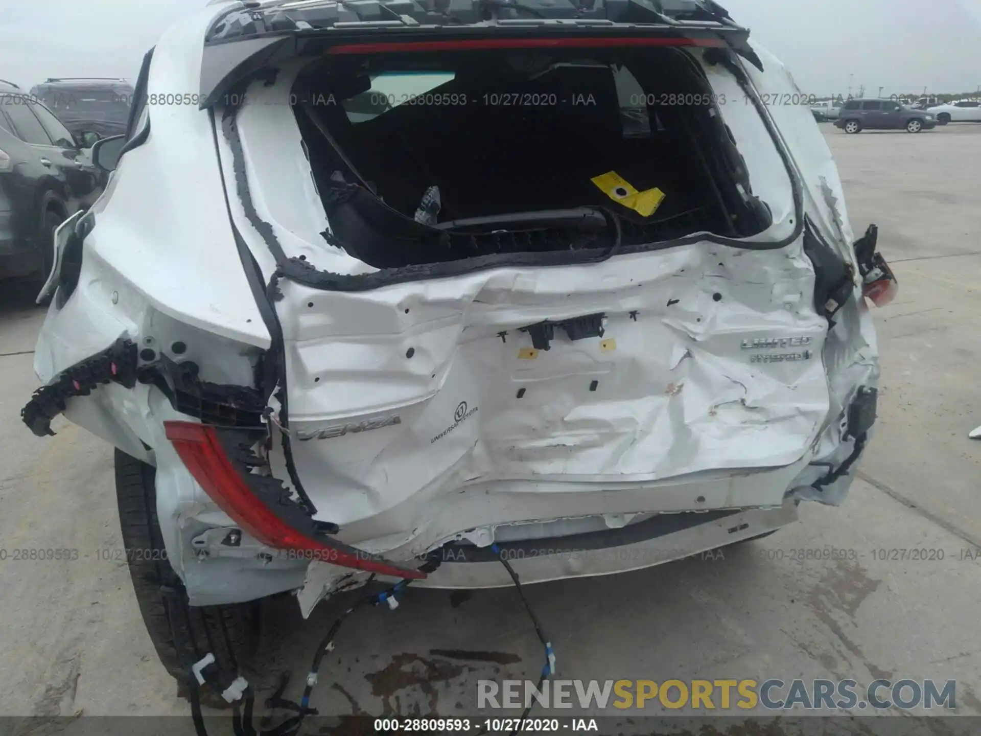 6 Photograph of a damaged car JTEAAAAH1MJ000435 TOYOTA VENZA 2021