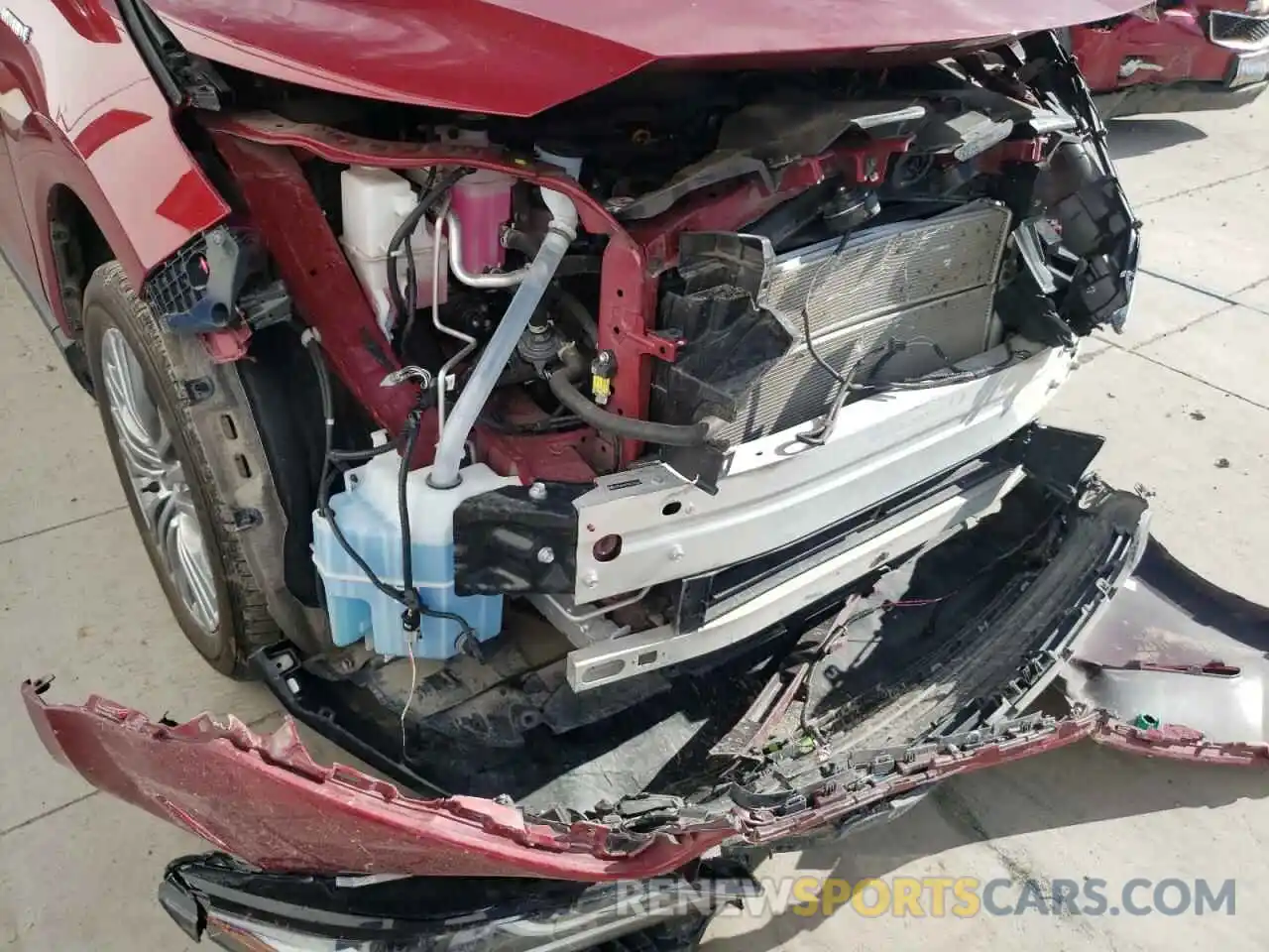 9 Фотография поврежденного автомобиля JTEAAAAH1MJ003268 TOYOTA VENZA 2021