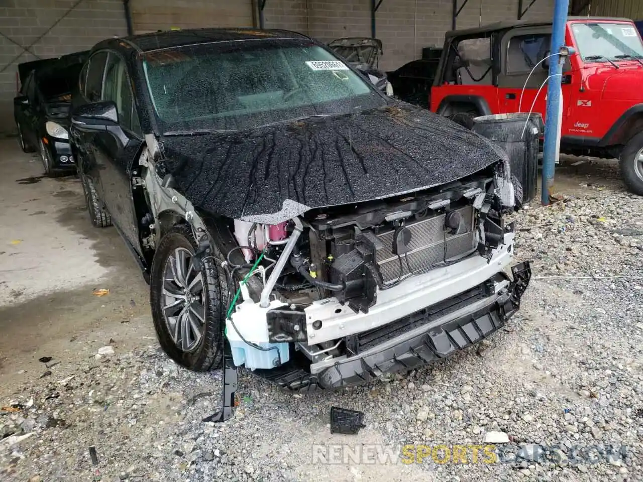 9 Photograph of a damaged car JTEAAAAH1MJ014254 TOYOTA VENZA 2021