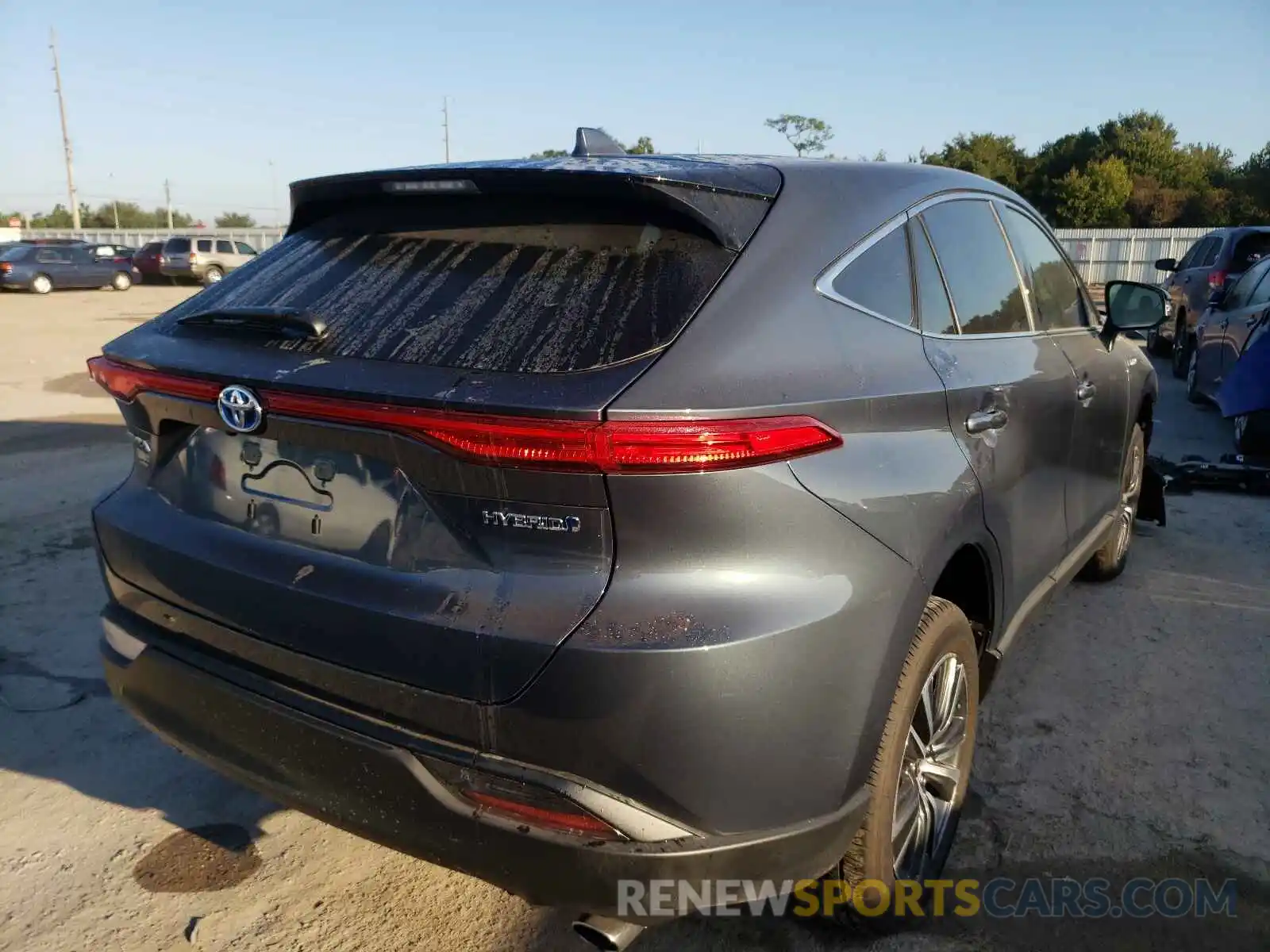 4 Photograph of a damaged car JTEAAAAH1MJ014545 TOYOTA VENZA 2021