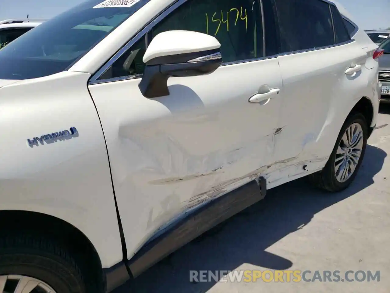 9 Photograph of a damaged car JTEAAAAH1MJ015730 TOYOTA VENZA 2021