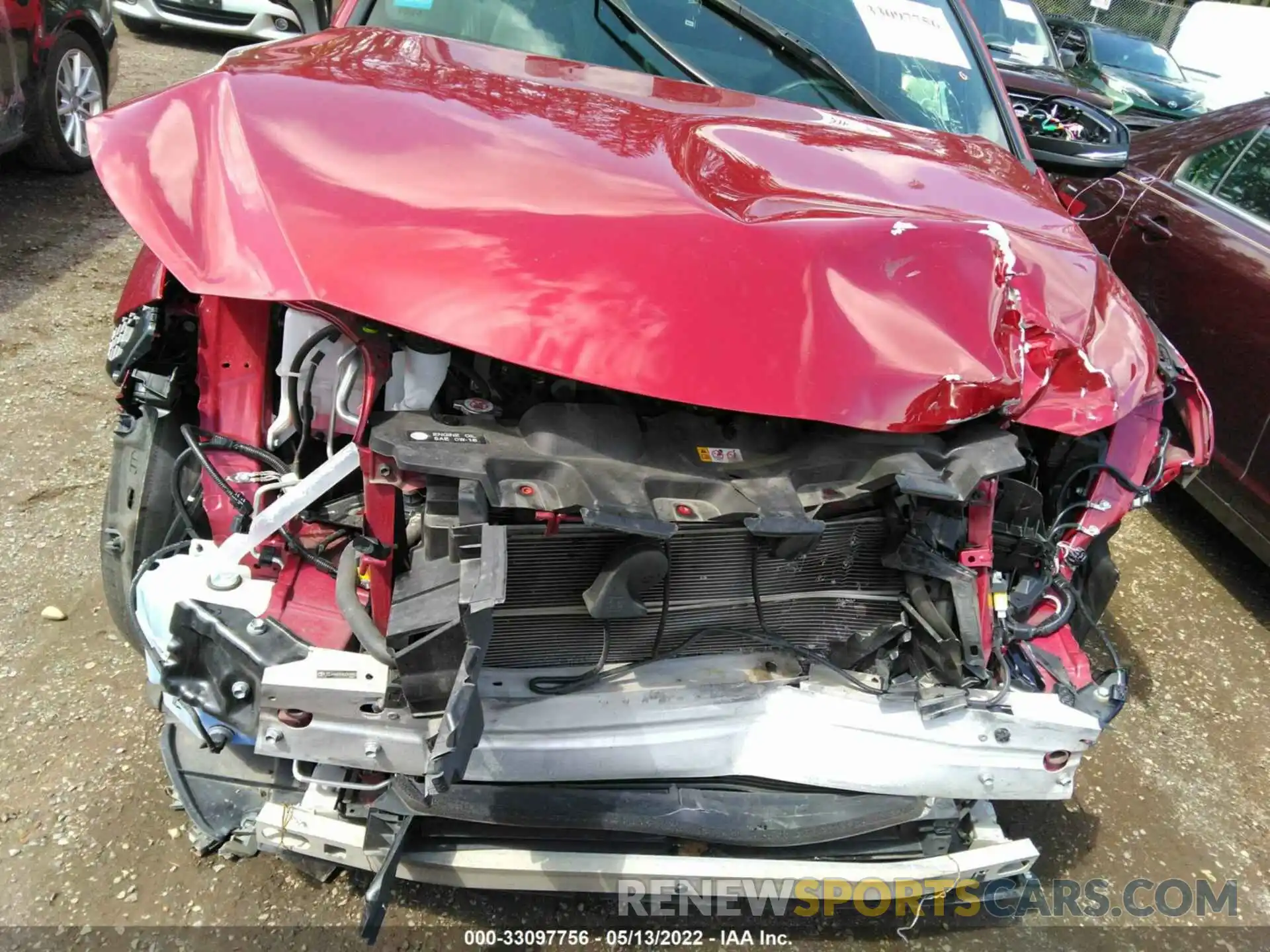 6 Фотография поврежденного автомобиля JTEAAAAH1MJ018983 TOYOTA VENZA 2021